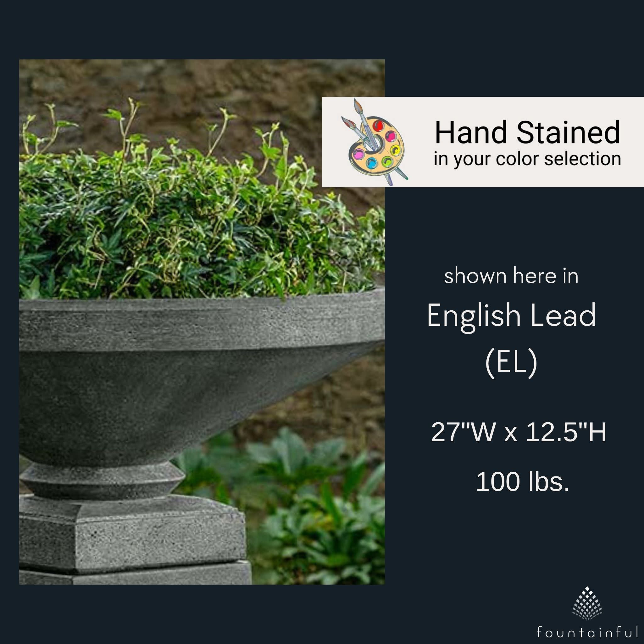 Gimlet Urn Concrete Planter - Campania #P1013