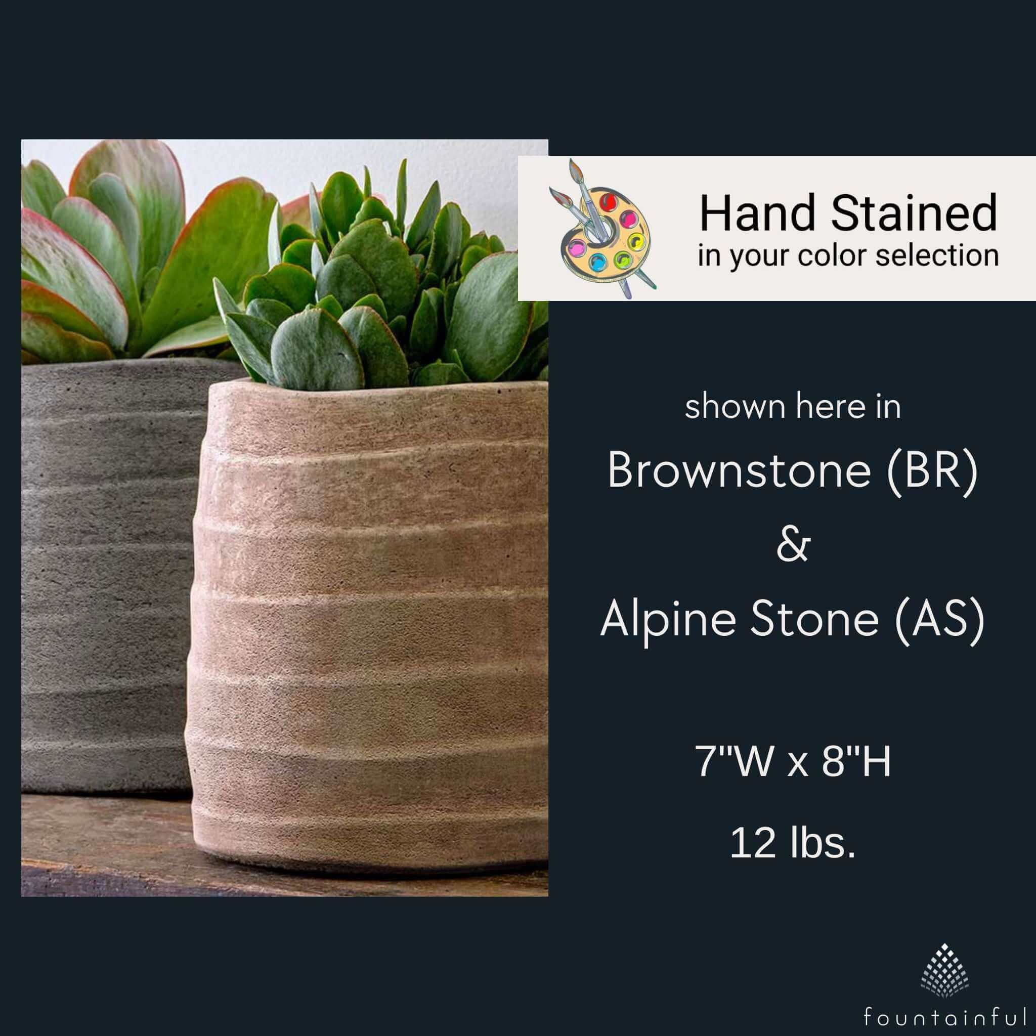 Garden Terrace Ipanema Concrete Planter - Campania #P959