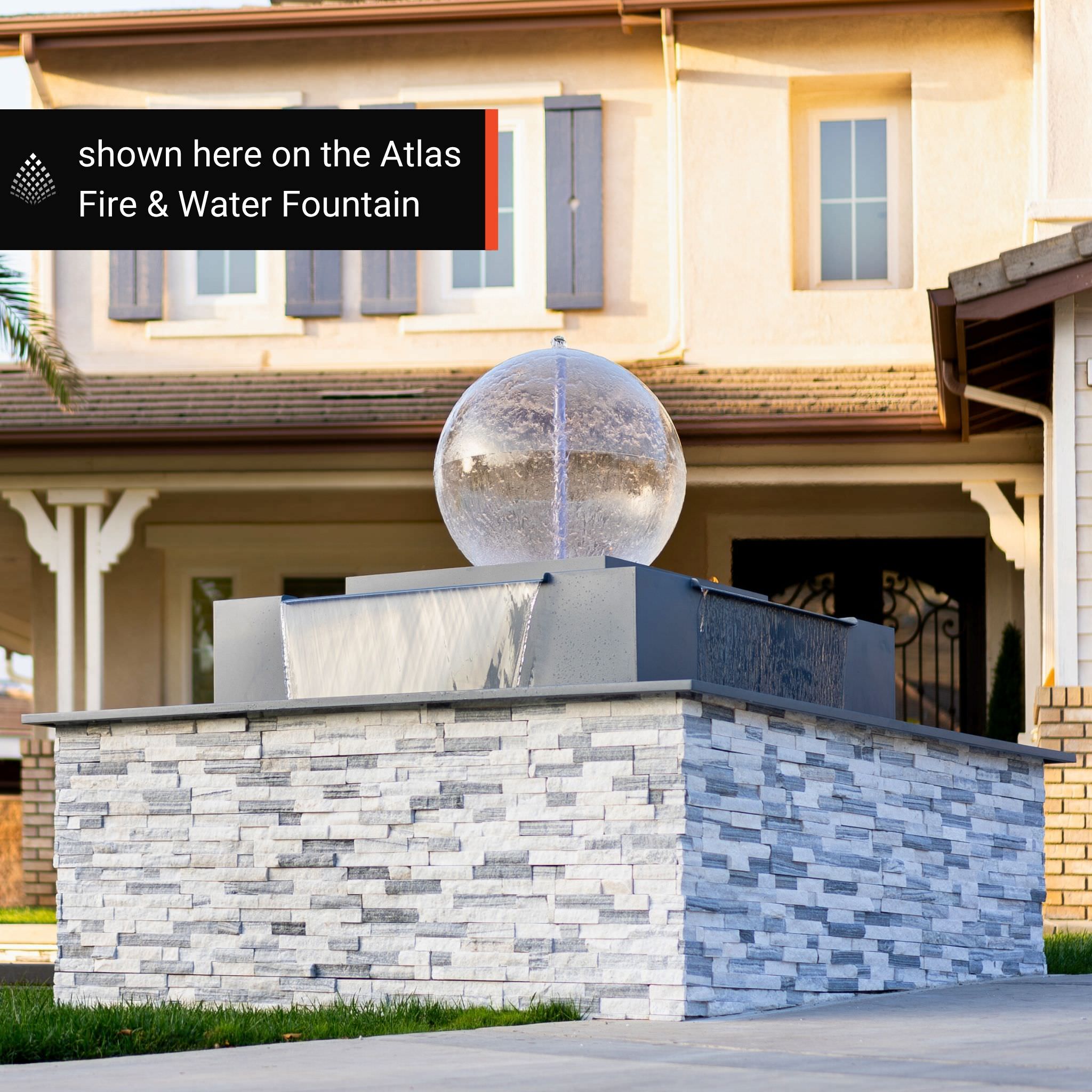 Crystal Sphere (30") Plumbed - The Outdoor Plus