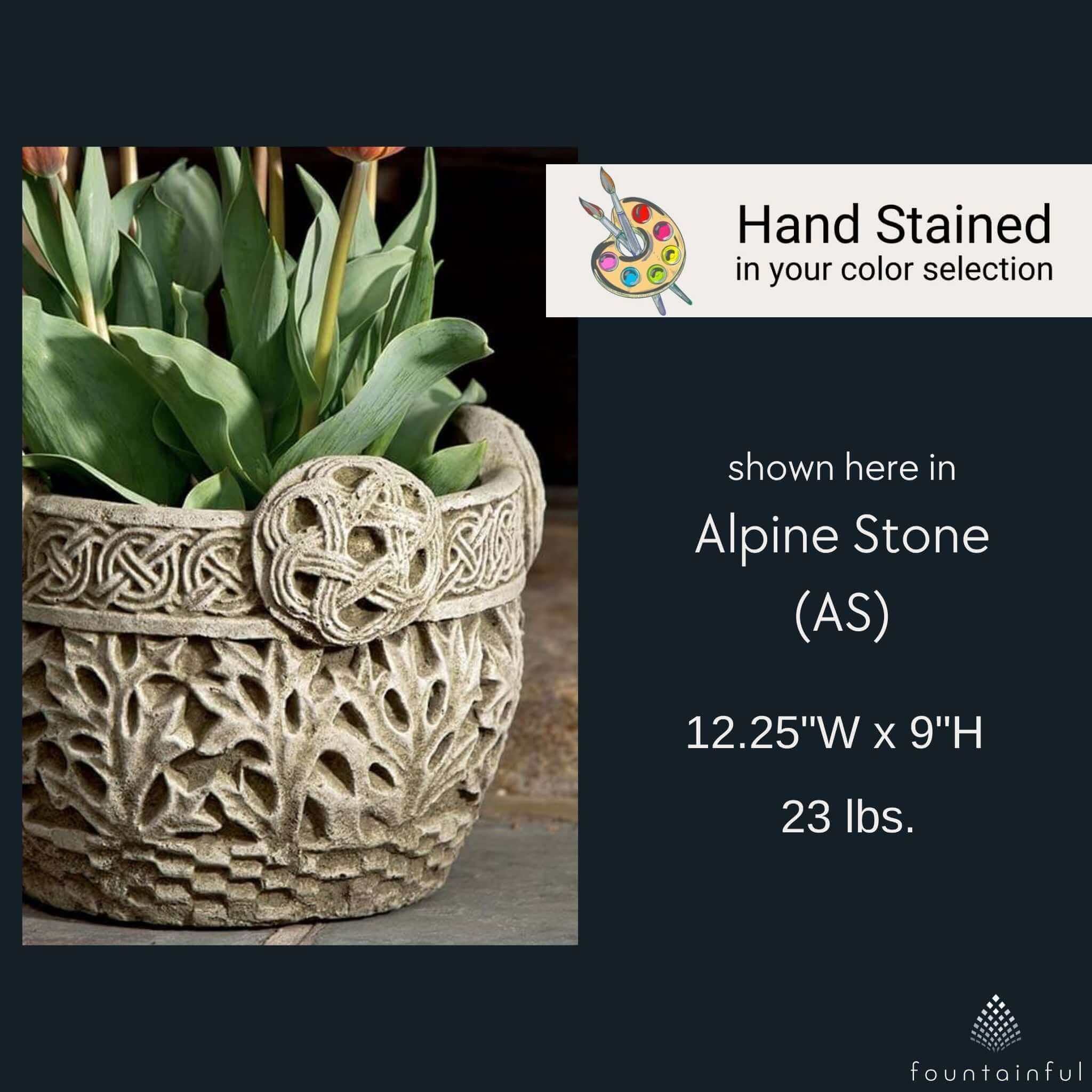 Garth Concrete Planter - Campania #P601