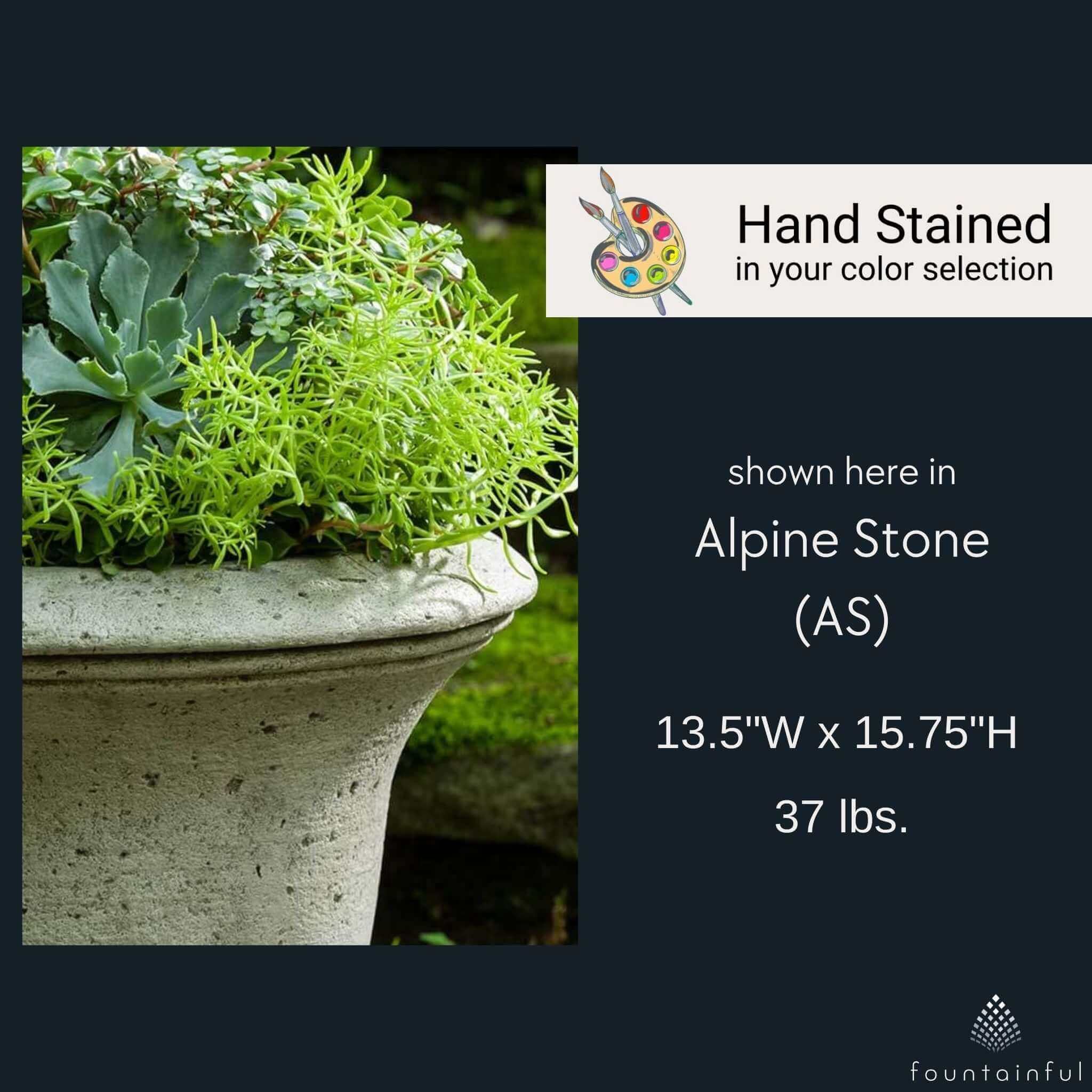 Linwood Concrete Urn Planter - Campania #P600