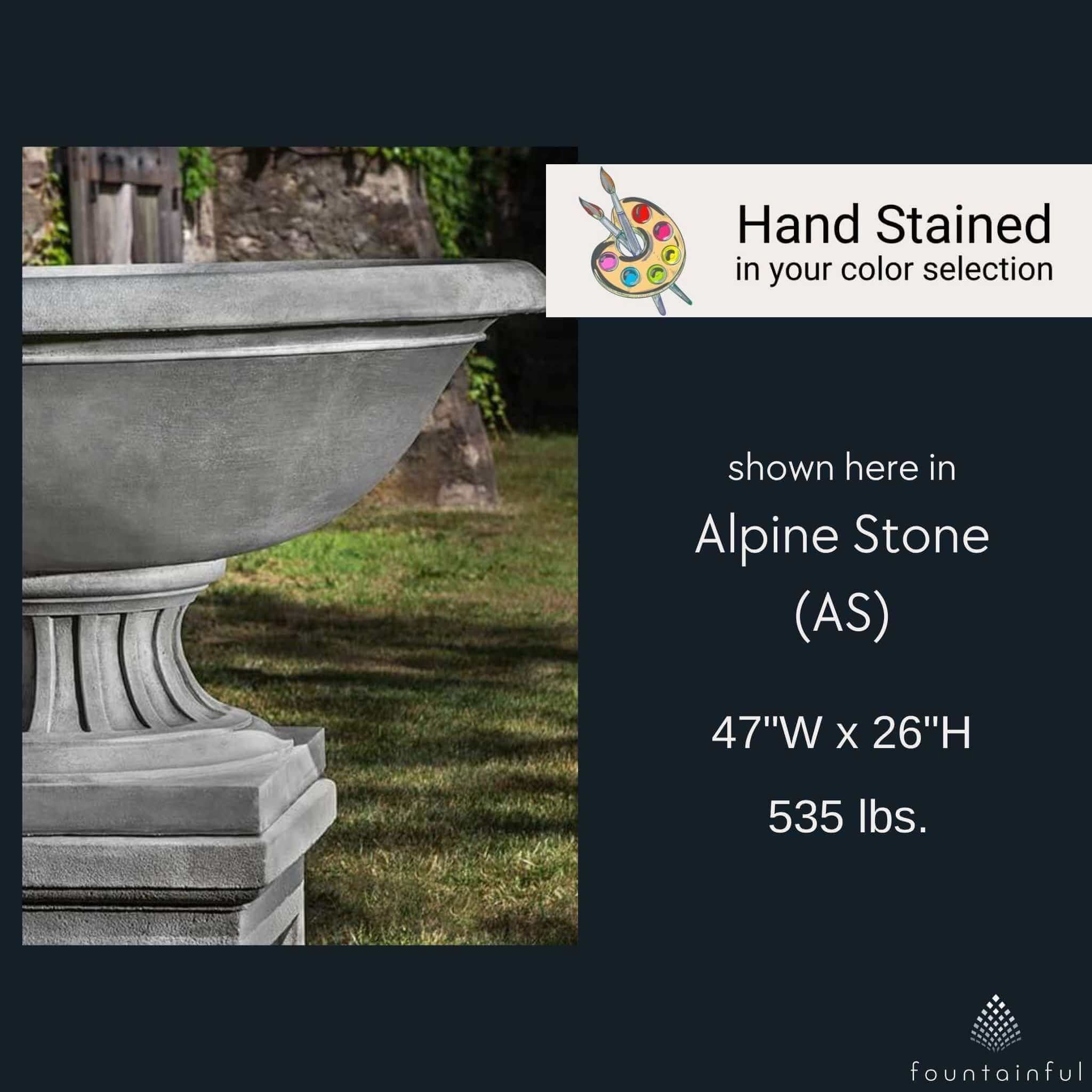 Fonthill Concrete Urn Planter - Campania #P712