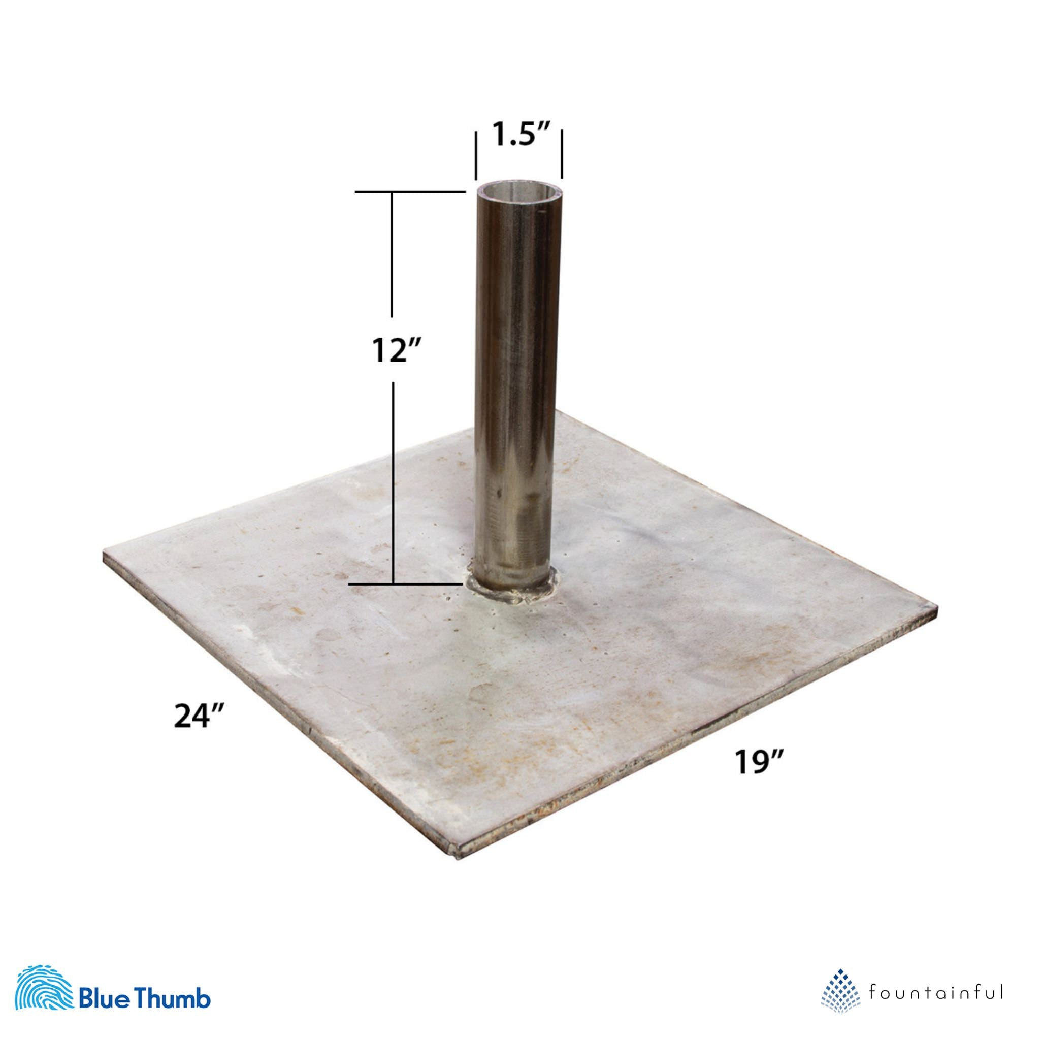 Tall Basalt Support Plate / Stand - Blue Thumb Fountains