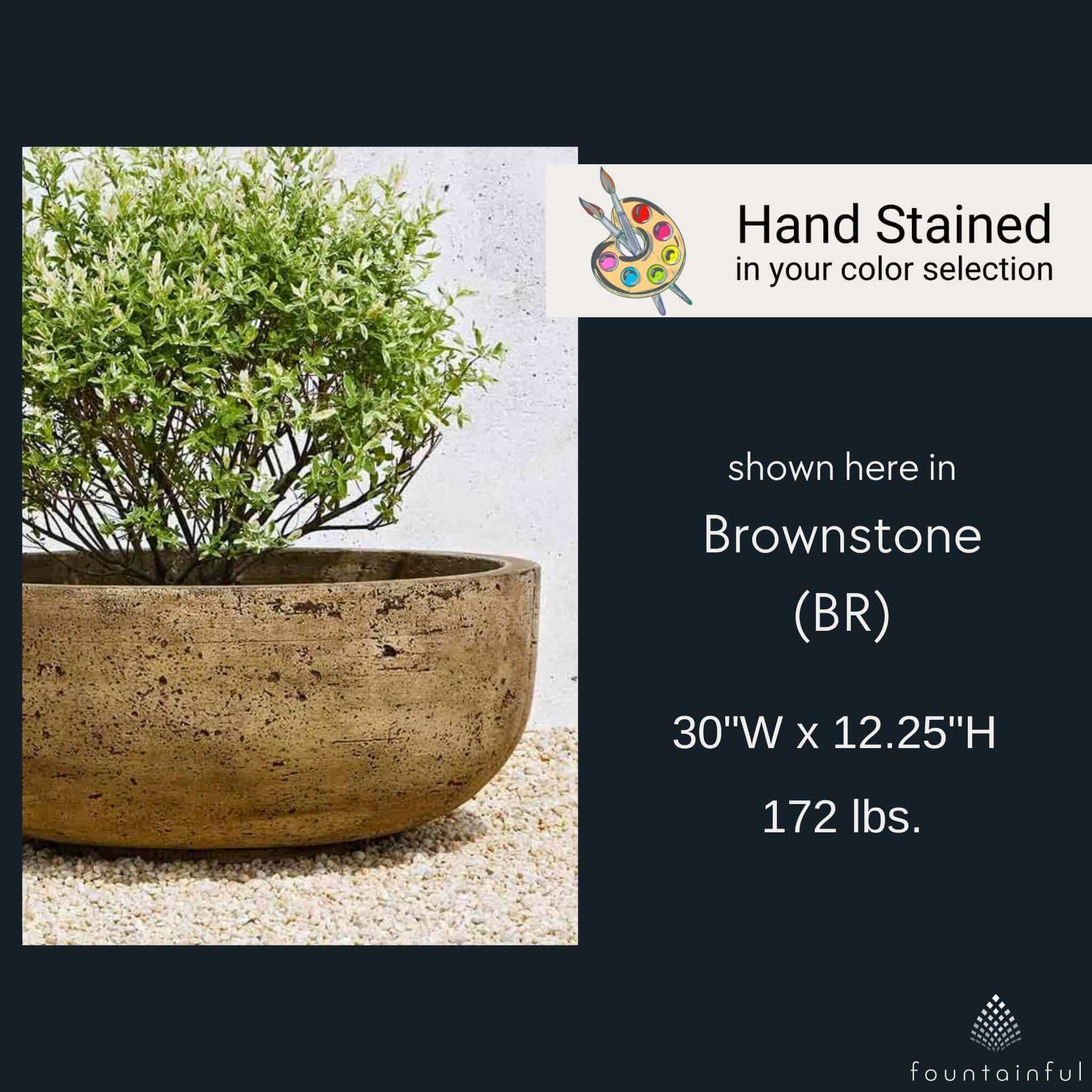 Mesa Large Concrete Planter - Campania #P438