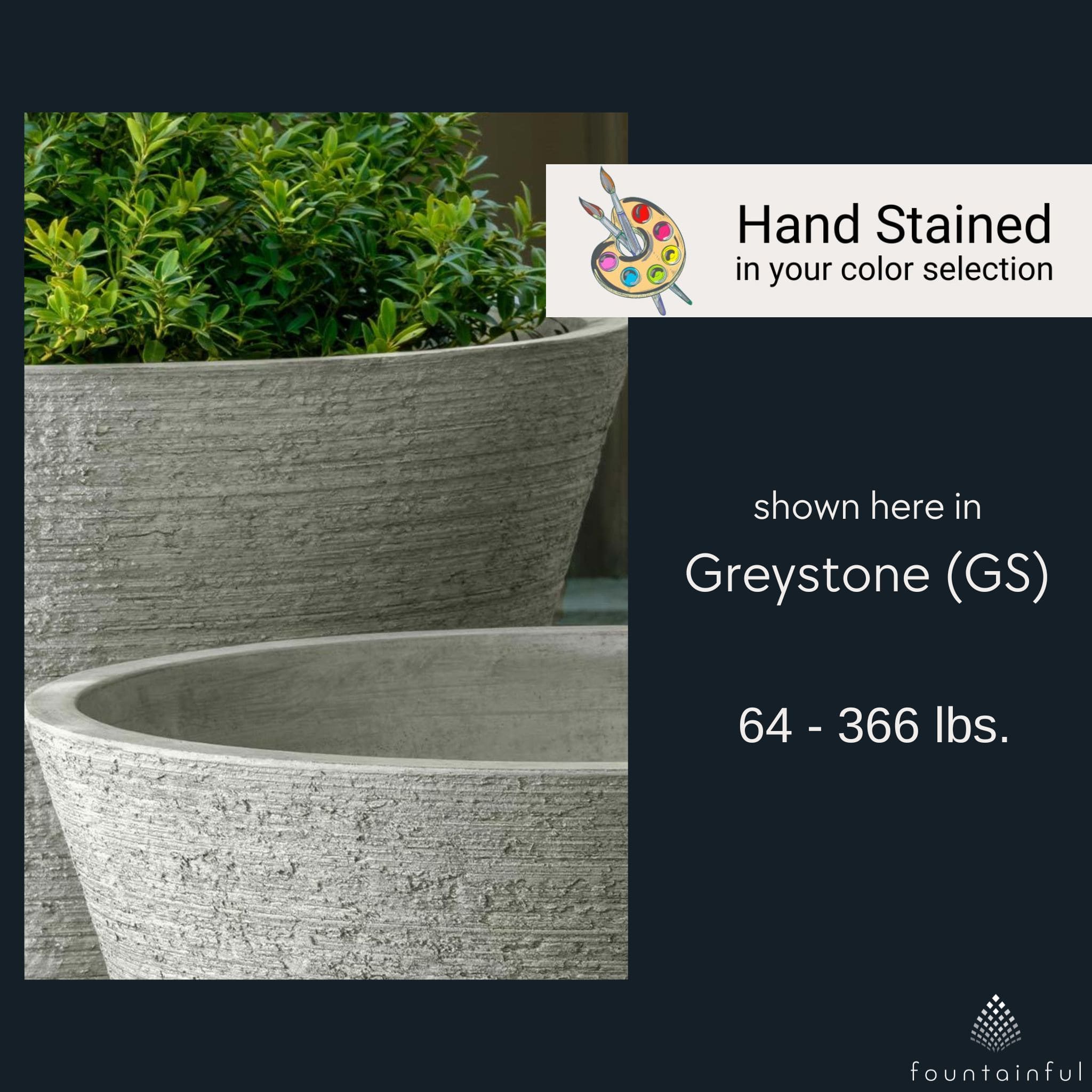 Verve Modern Concrete Planters - Campania