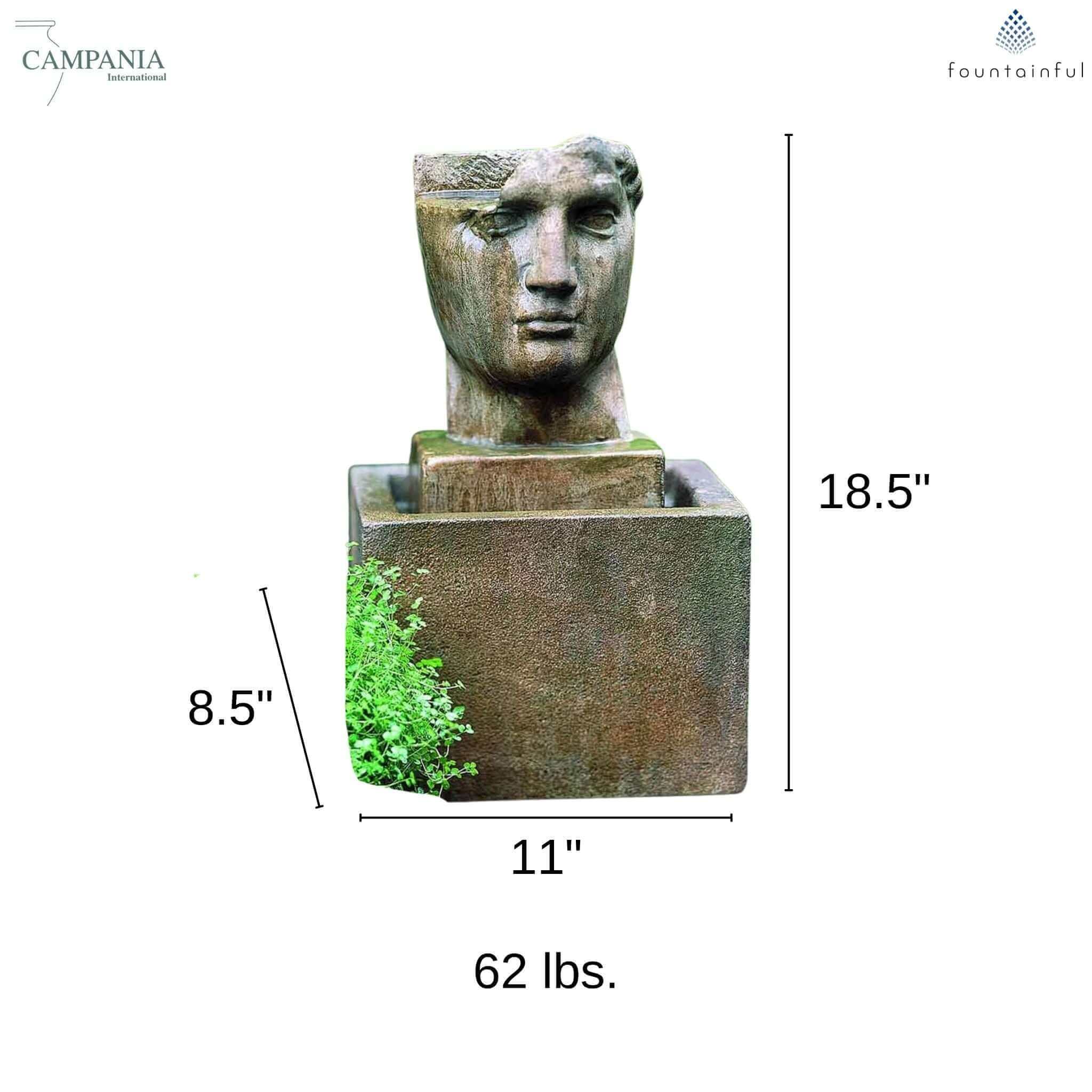 Cara Classica Concrete Fountain - Campania #FT47