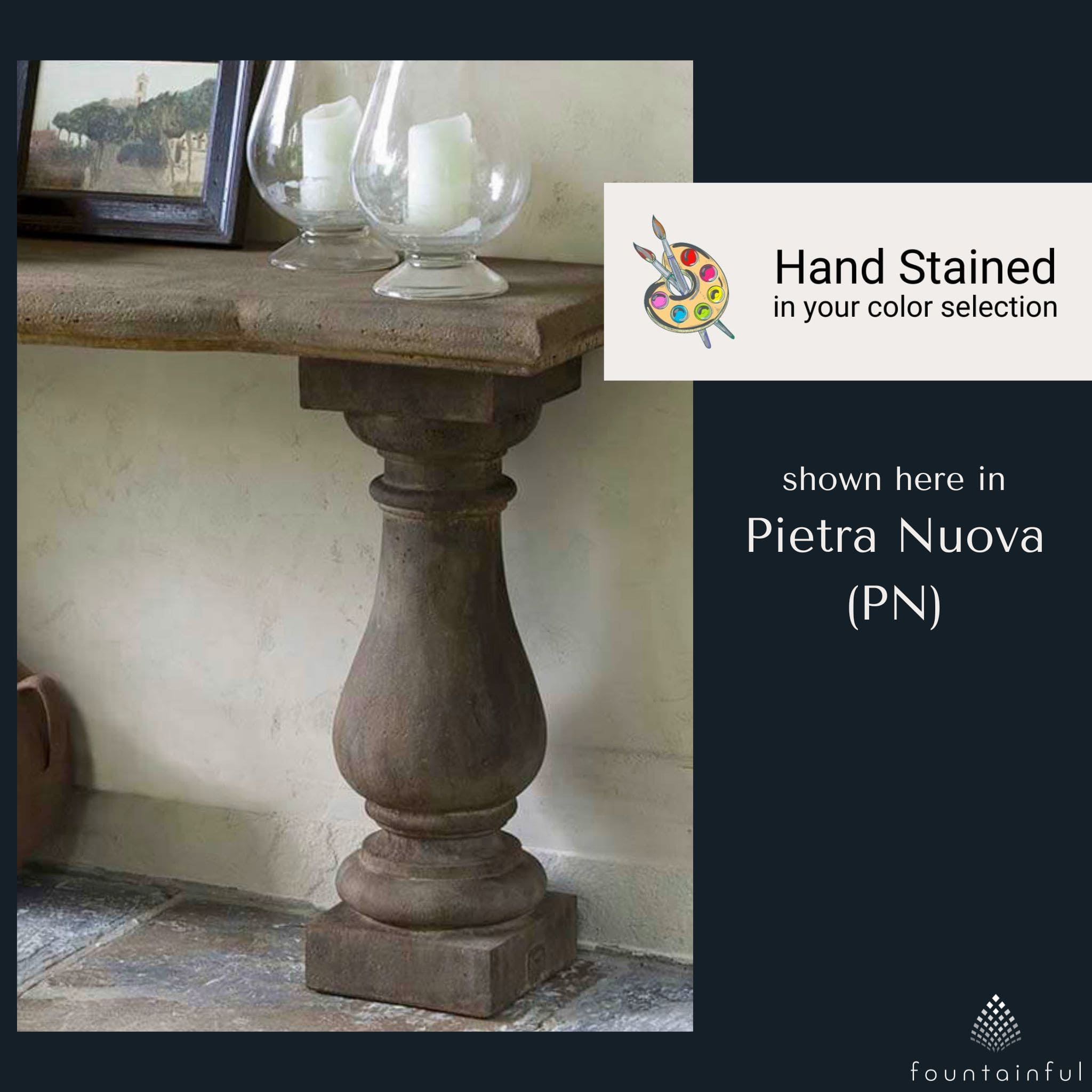 Vicenza Concrete Console Table - Campania T108