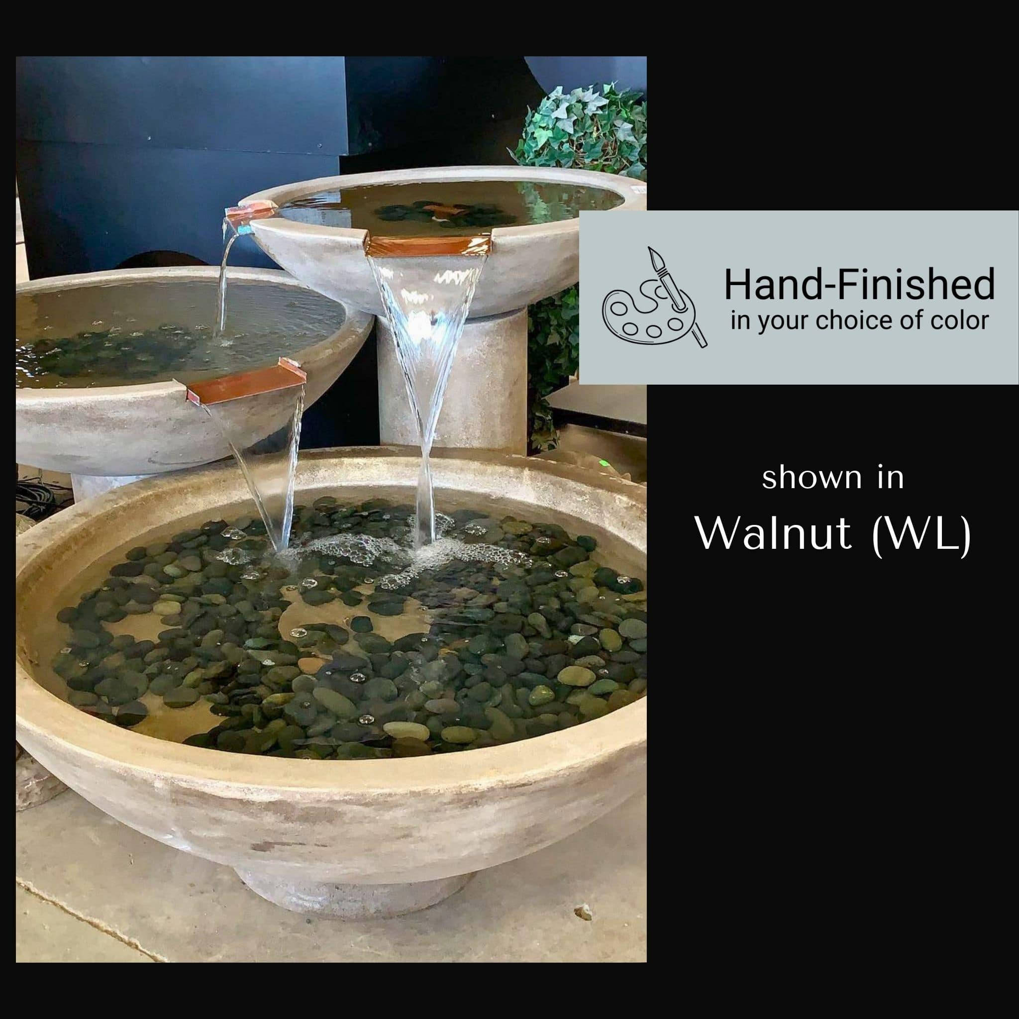 Scottsdale Concrete Spillway Style Fountain - Giannini #1749