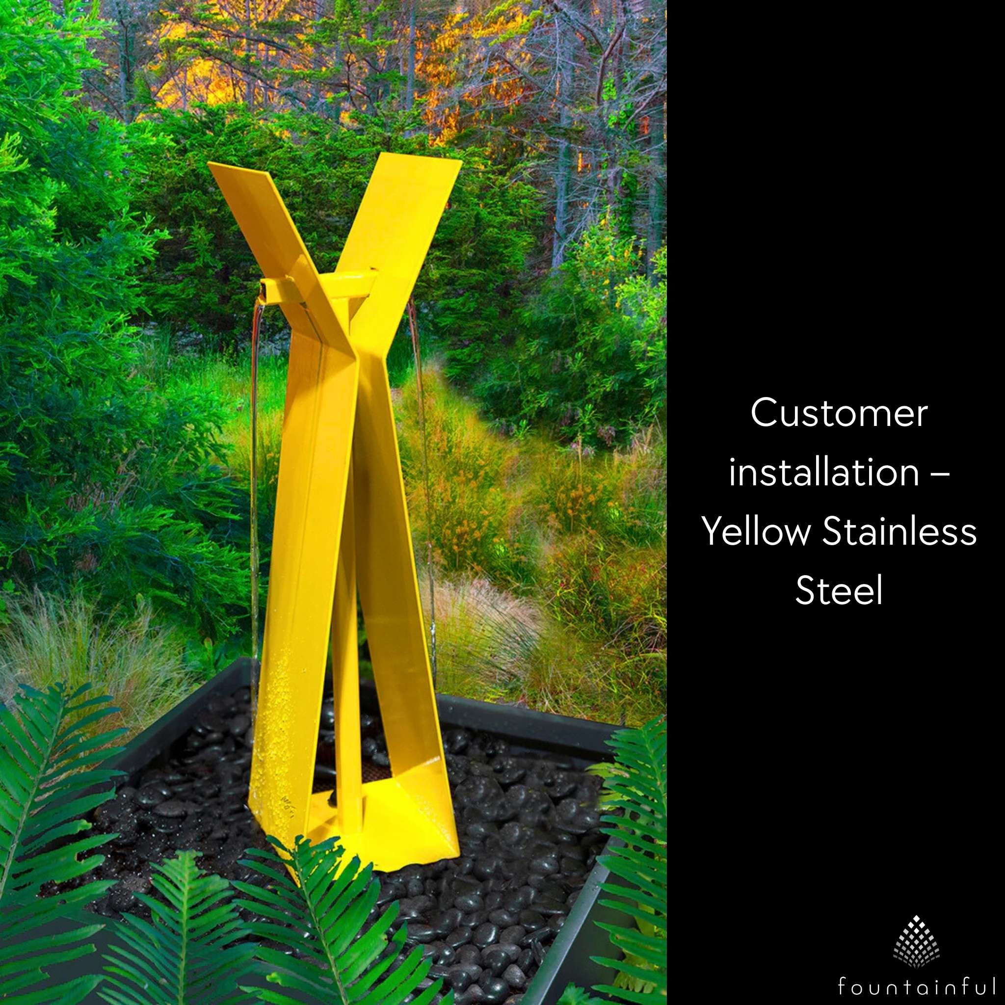 X3-Mini Modern Stainless Steel Fountain