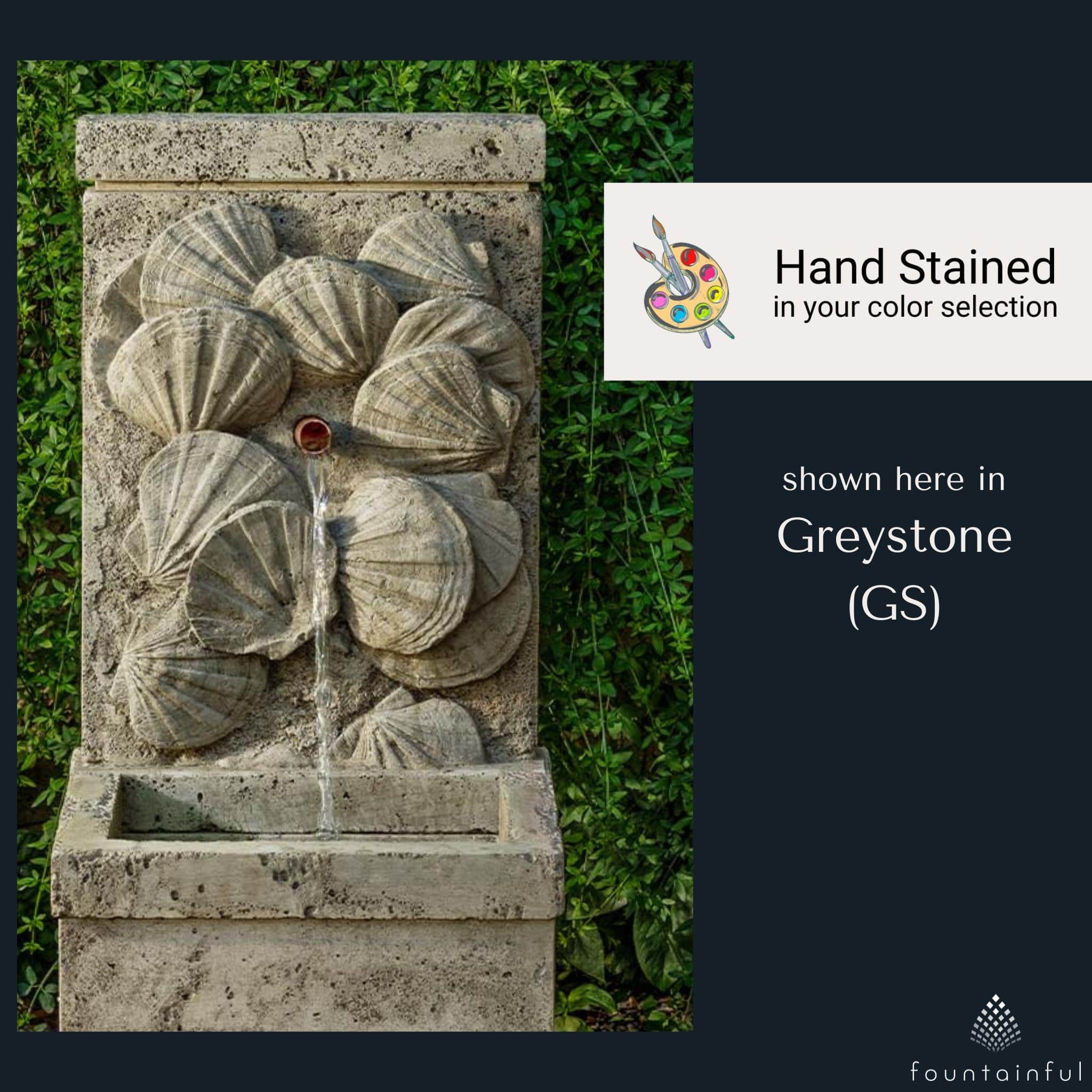 Nassau Concrete Wall Fountain - Campania #FT465