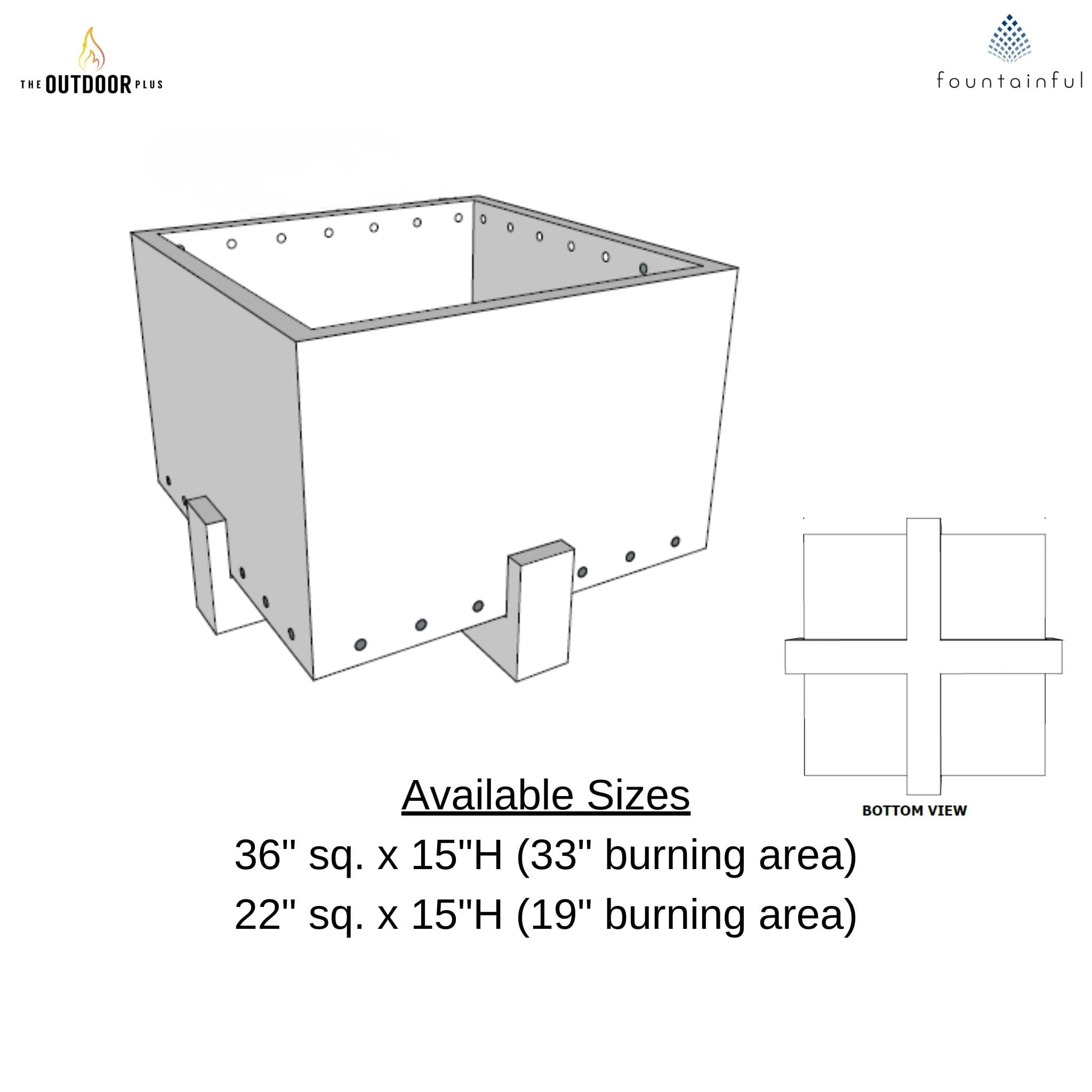 Helix Smokeless Fire Pit in Corten Steel - Outdoor Plus
