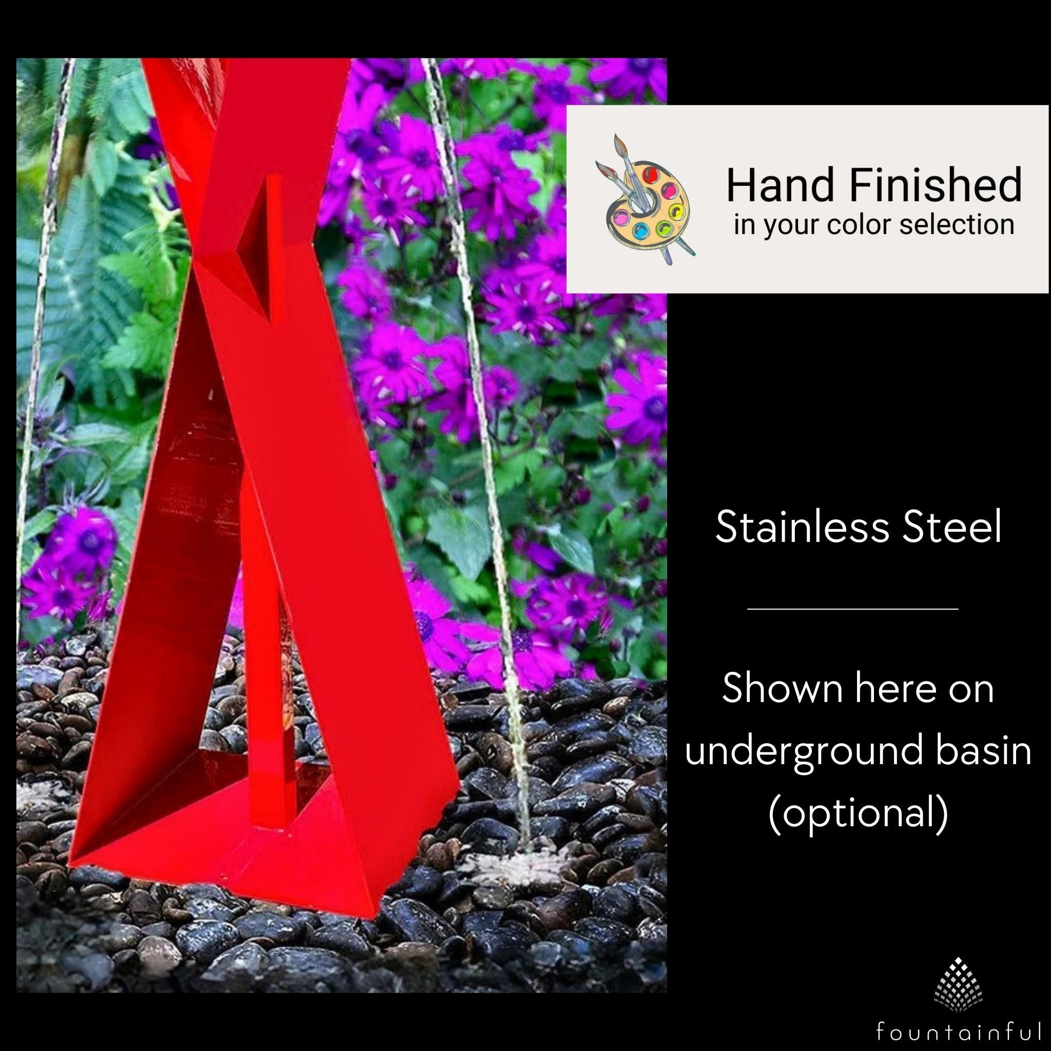 X1-Mini Modern Stainless Steel Fountain