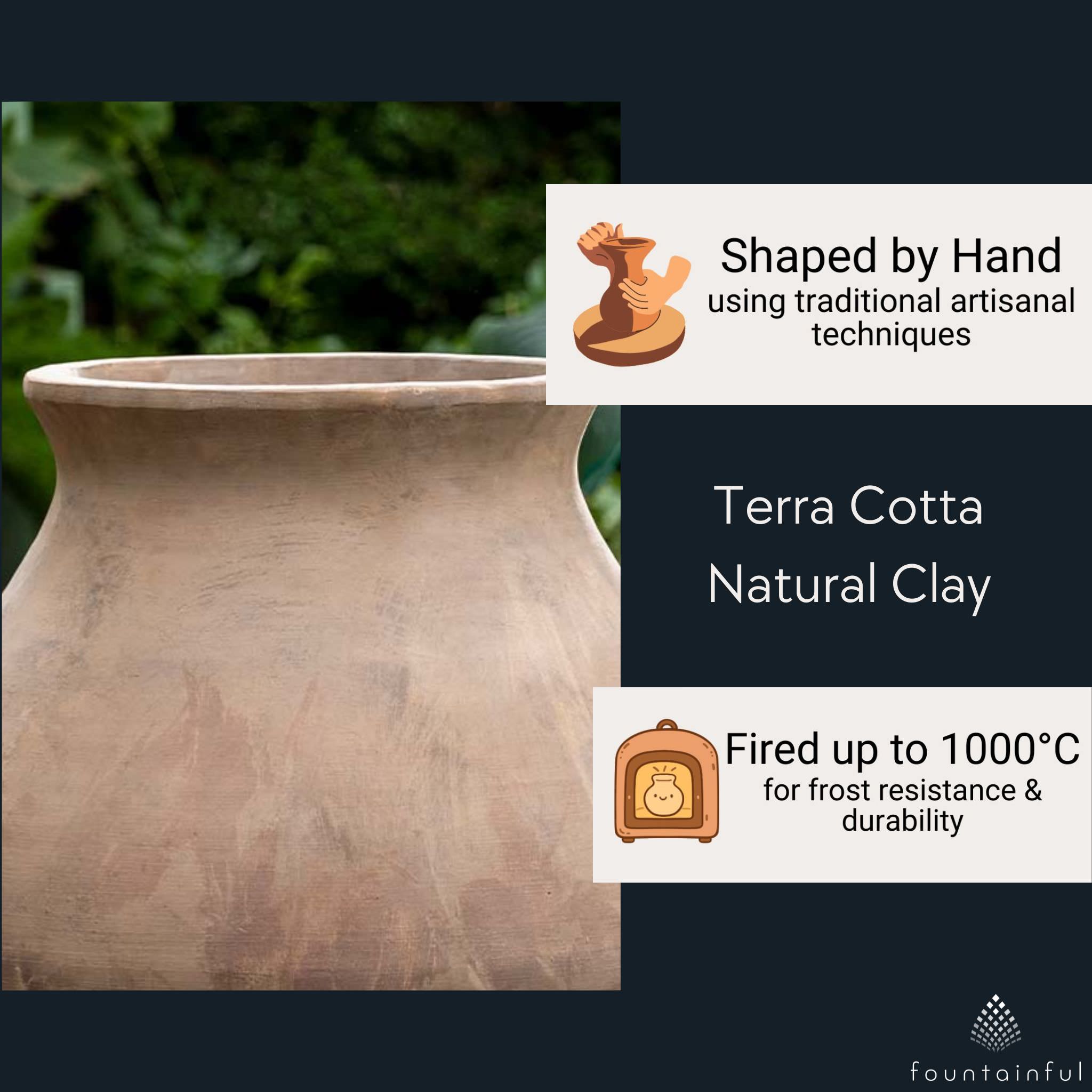 Venasque Jar Antico Terra Cotta Planter - Campania #6483