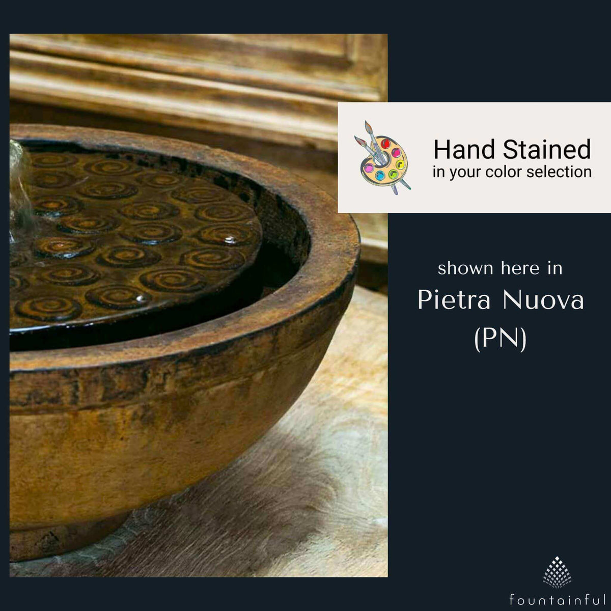 Cirrus Garden Terrace Fountain - Campania #FT244