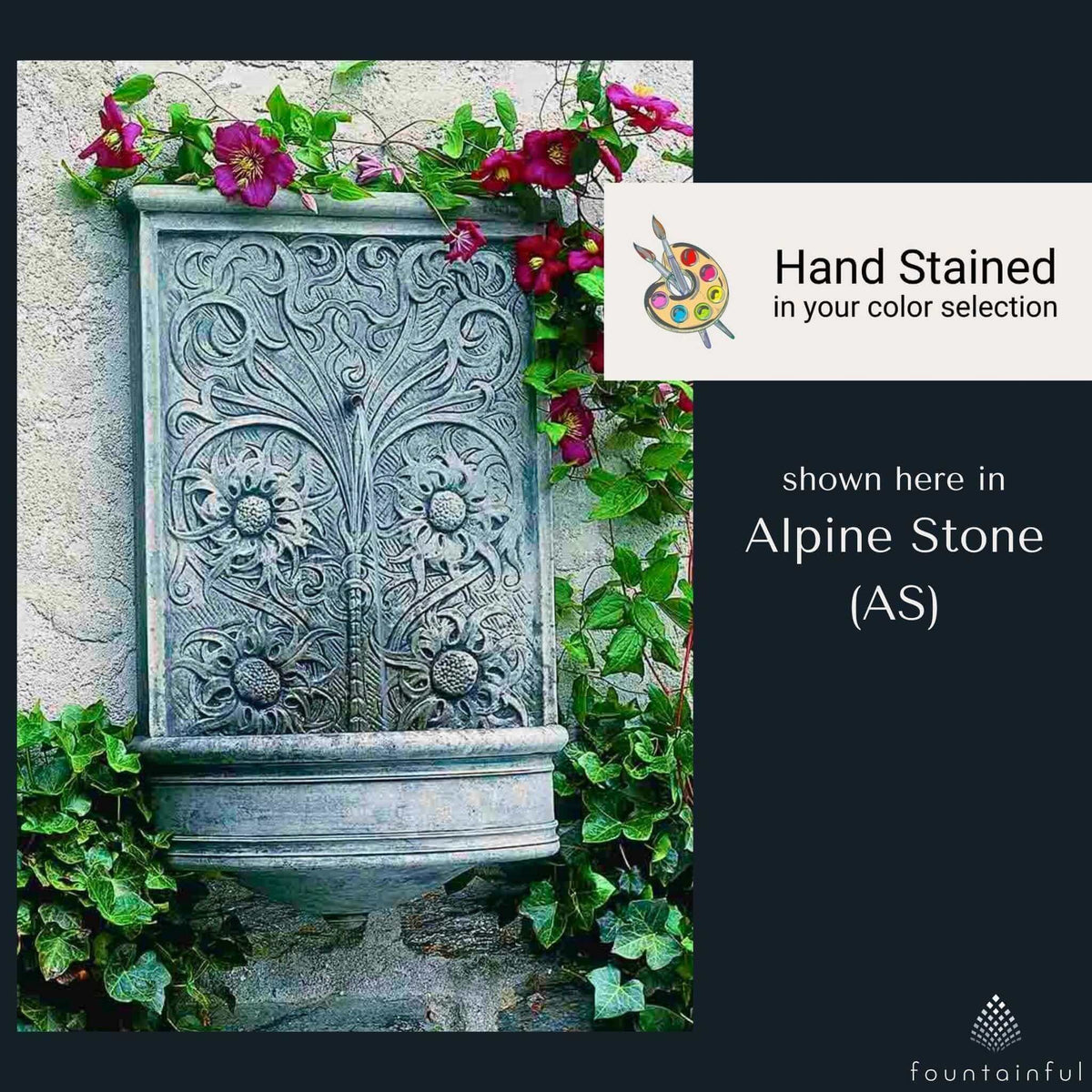 Sussex Hanging Wall Fountain - Campania #FT39