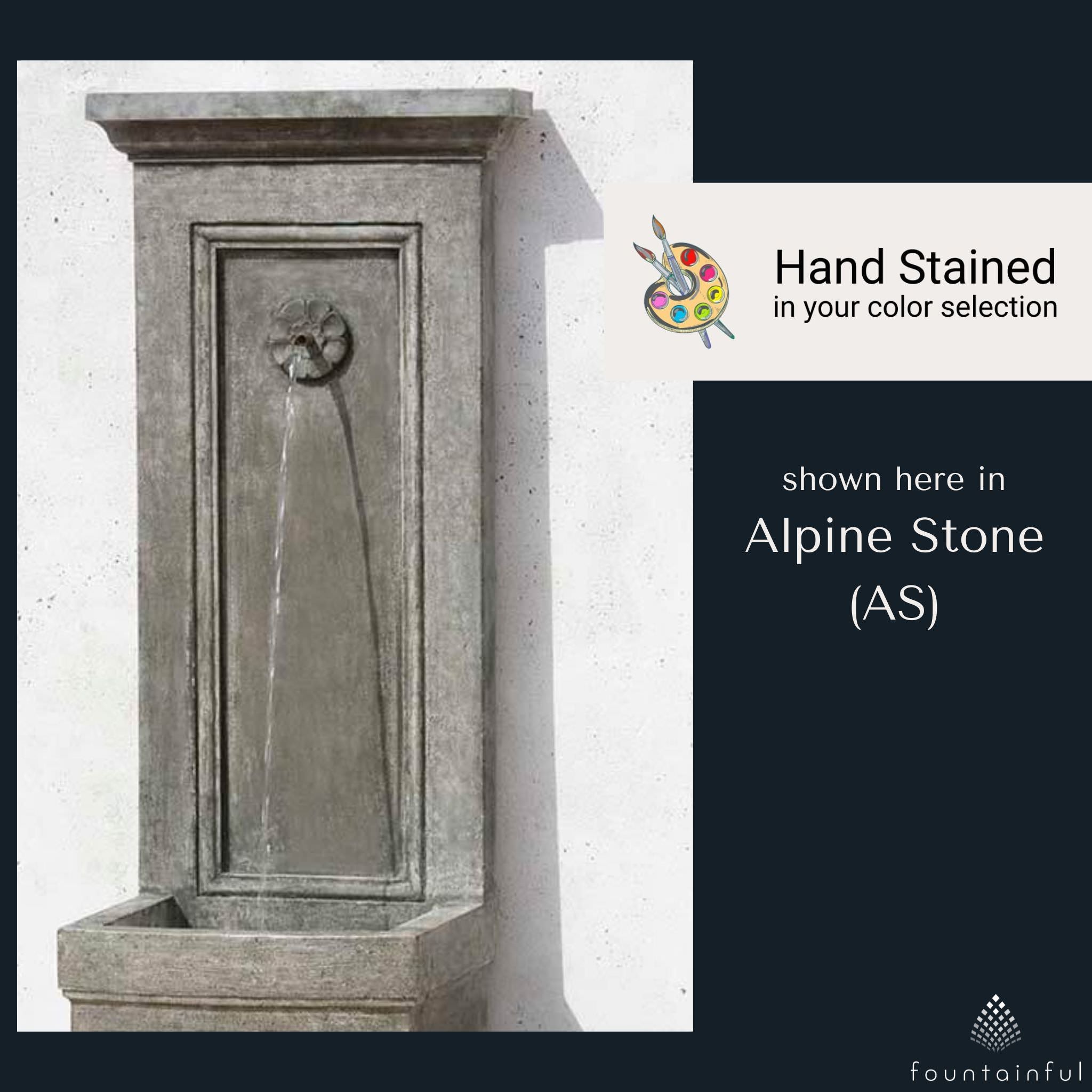 Auberge Concrete Wall Fountain - Campania #FT123