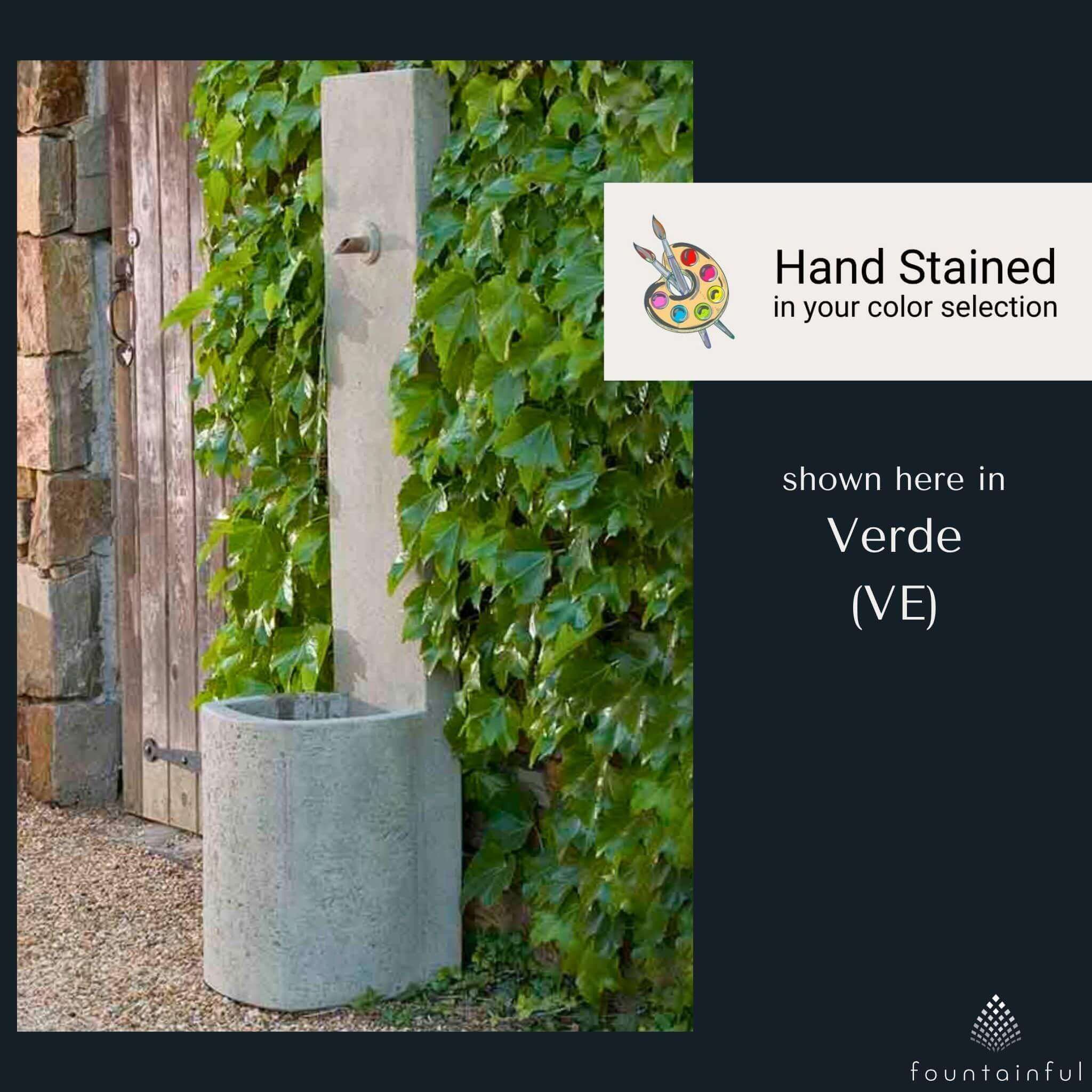 Echo Concrete Wall Fountain - Campania #FT119