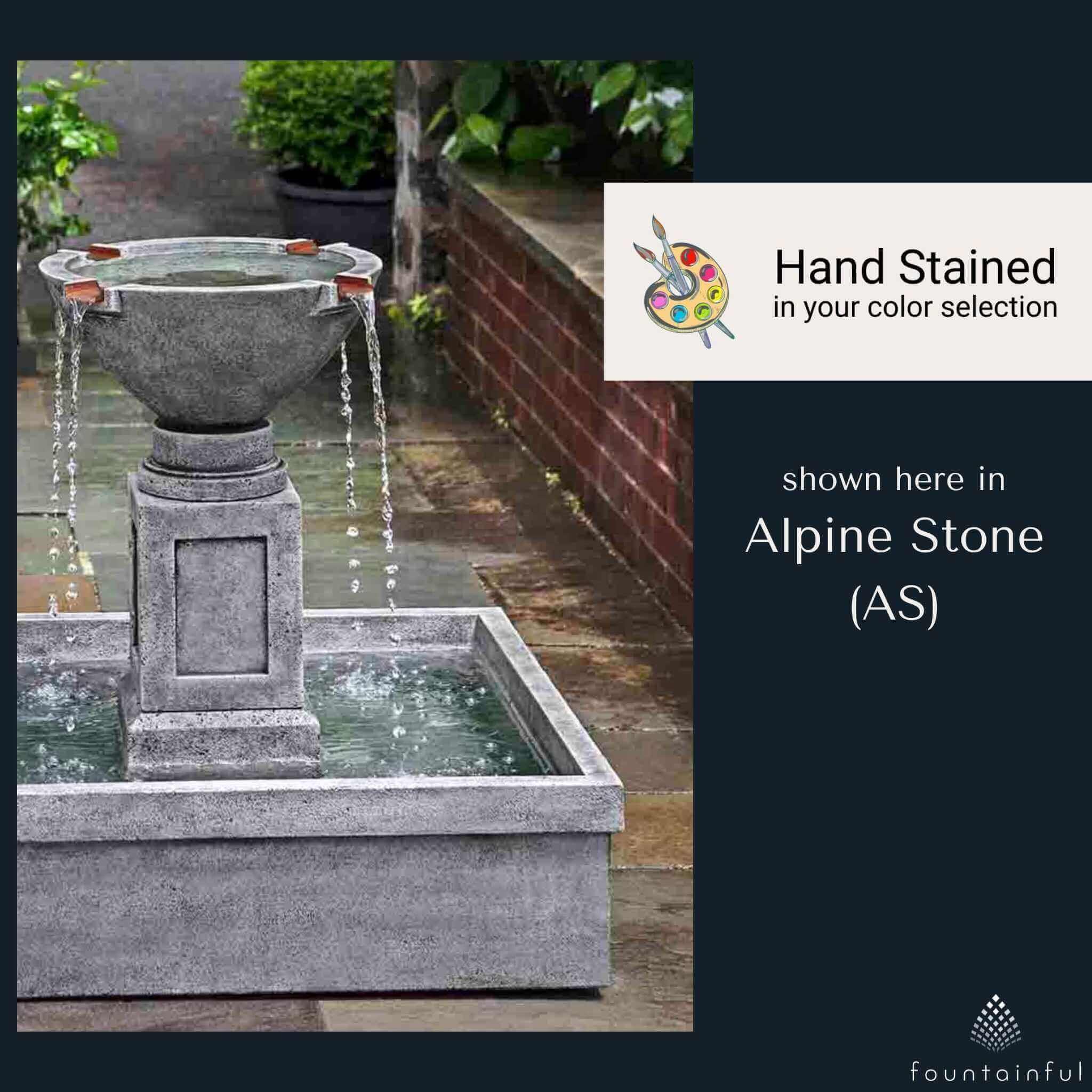 Rittenhouse Concrete Fountain - Campania #FT277