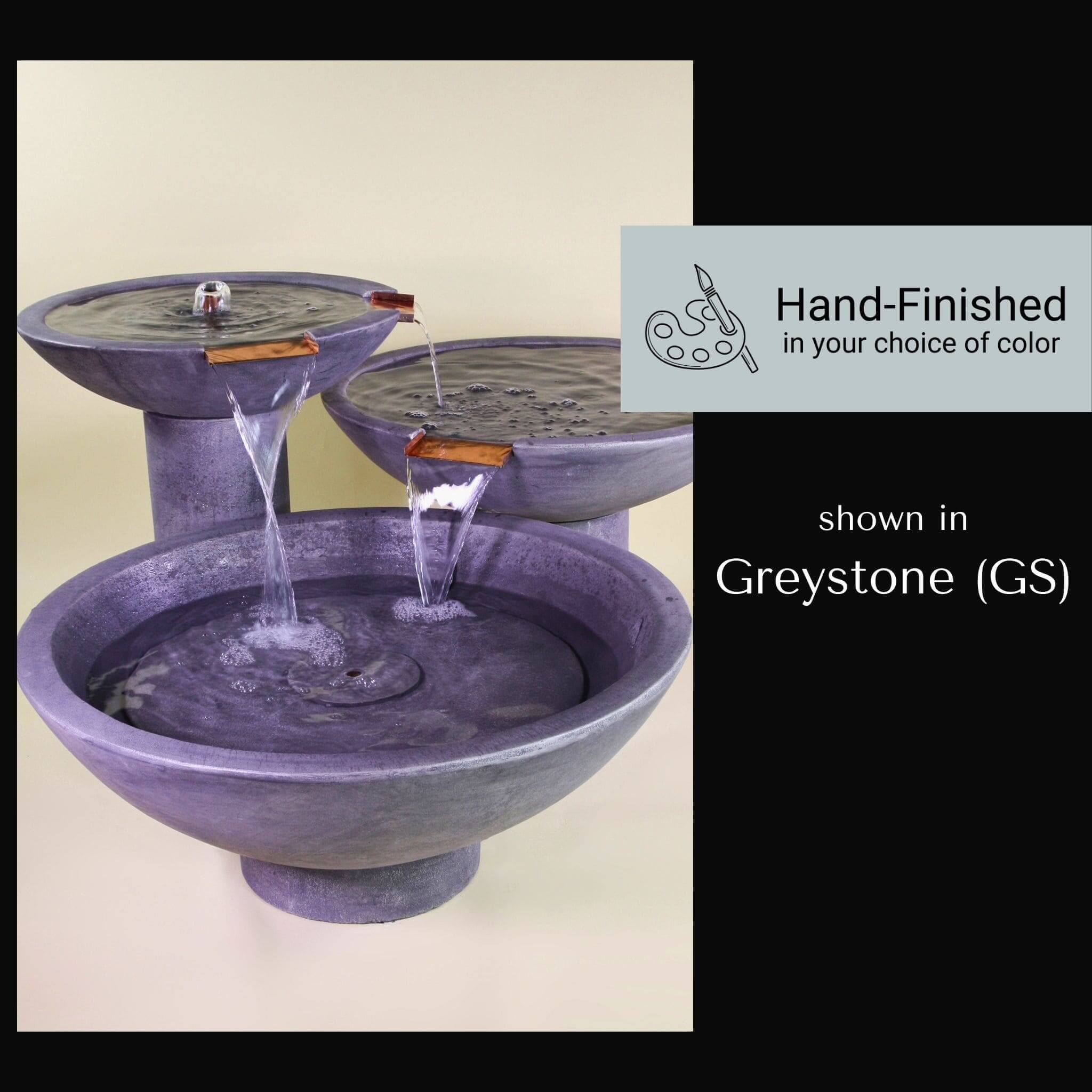 Scottsdale Concrete Spillway Style Fountain - Giannini #1749