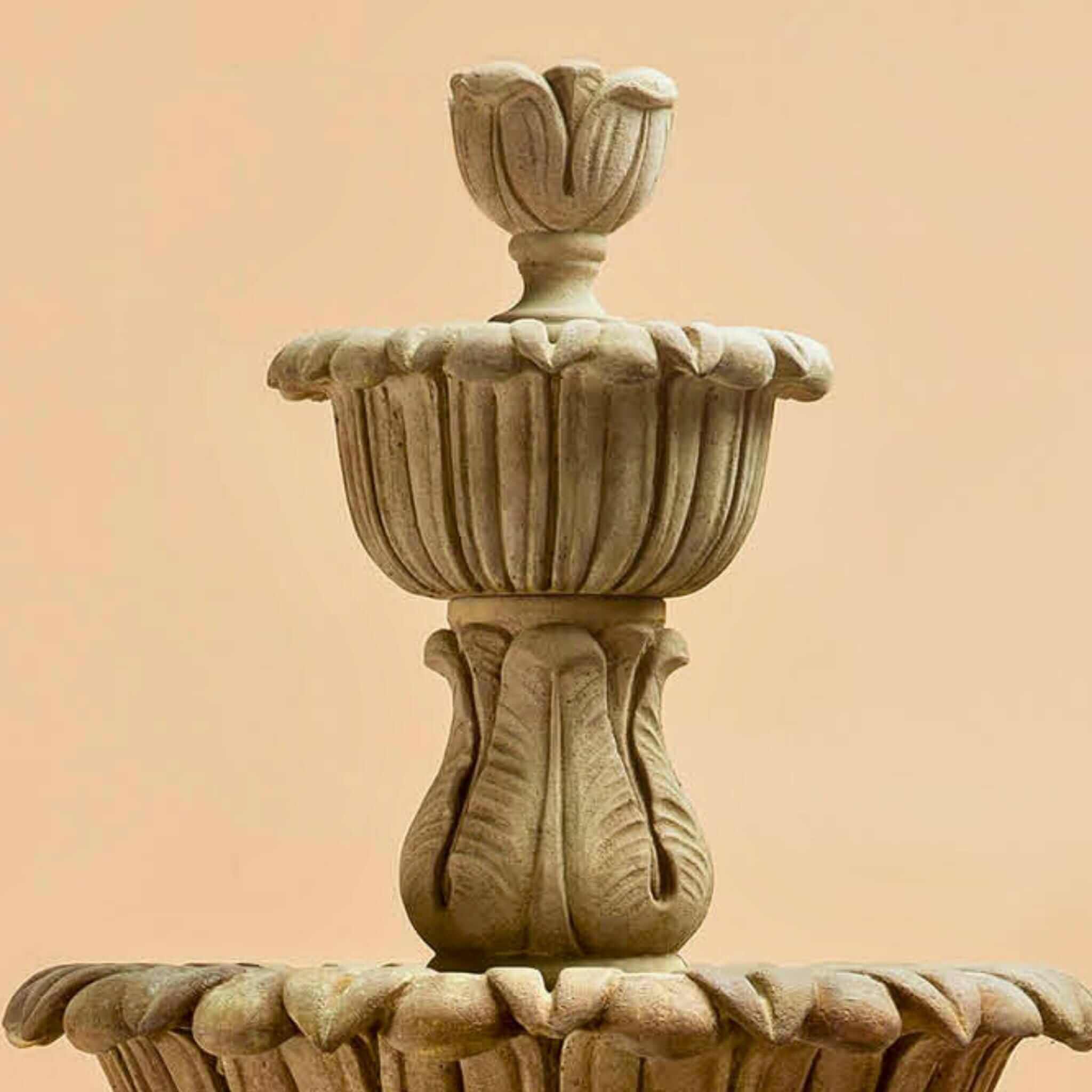 Altus Calanthia 3-Tier Concrete Fountain - Giannini #1682