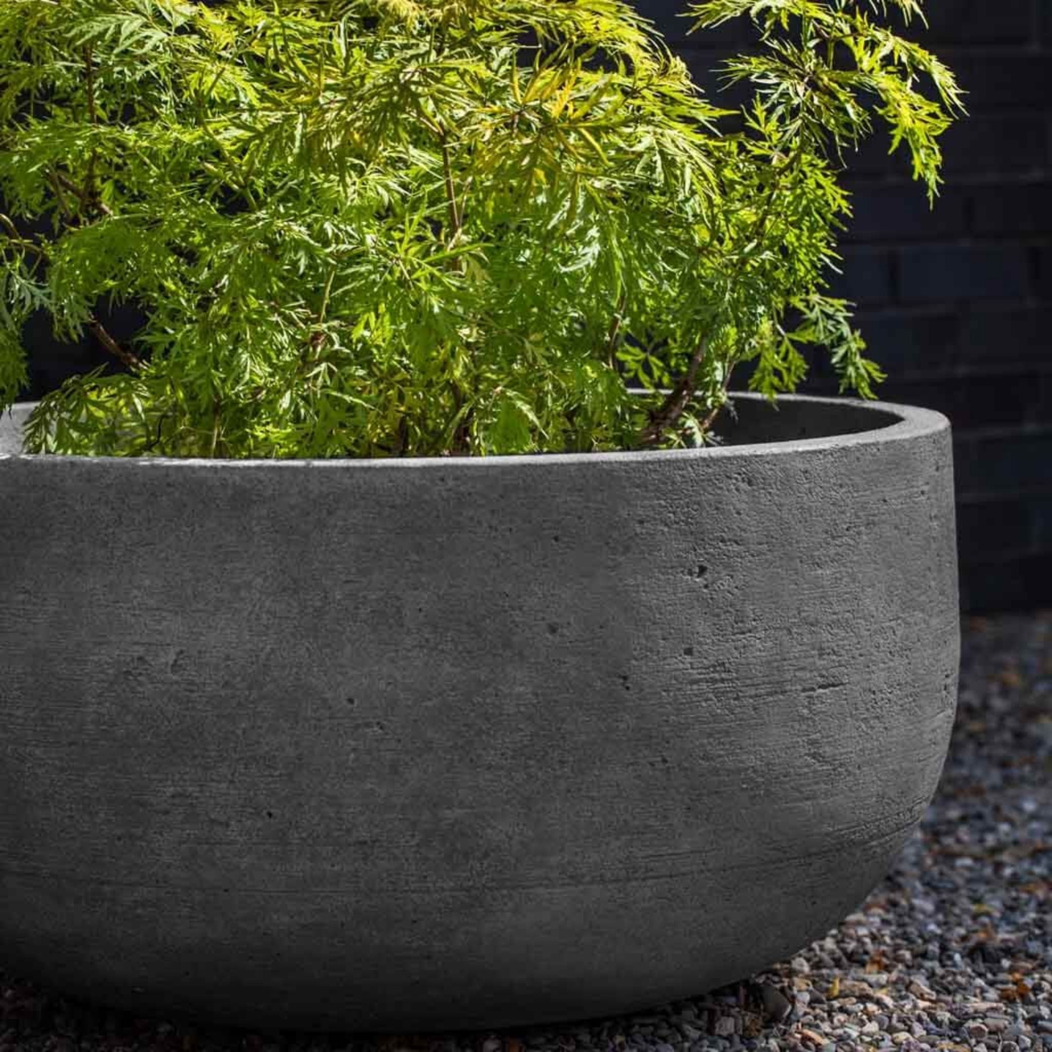 Tribeca Low Series Concrete Planters - Campania