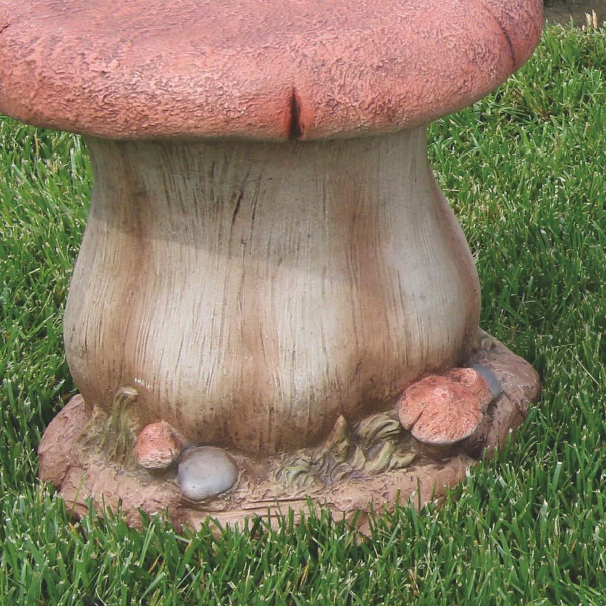Mushroom Concrete Table Set - Massarellis #2414