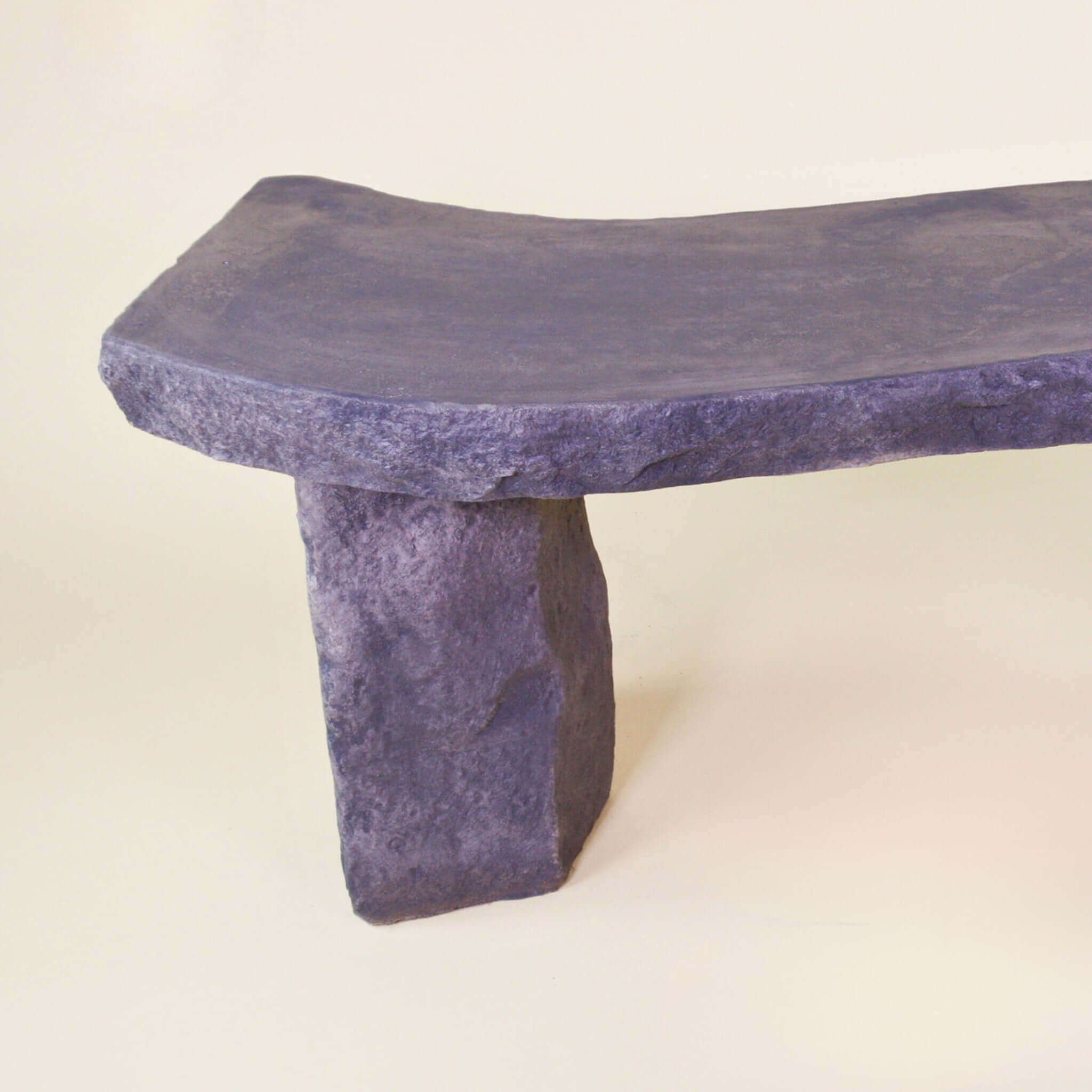 S-Curve Concrete Garden Bench - Giannini #581