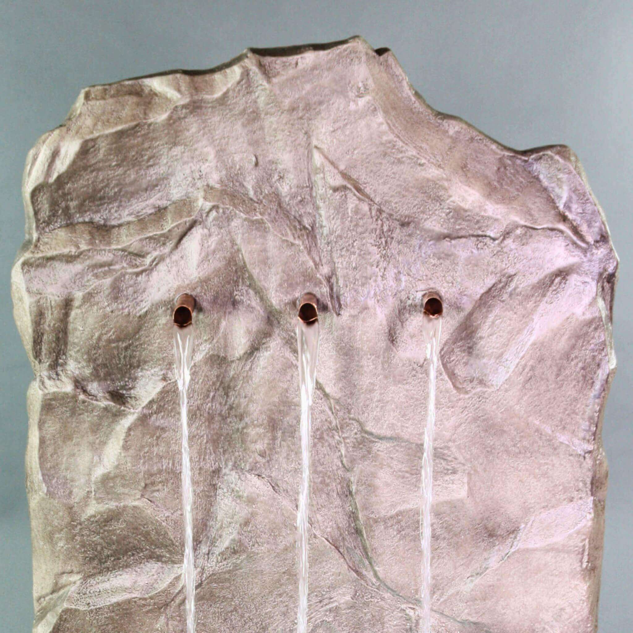 Tribus Rock Concrete Wall Fountain - Giannini #1762