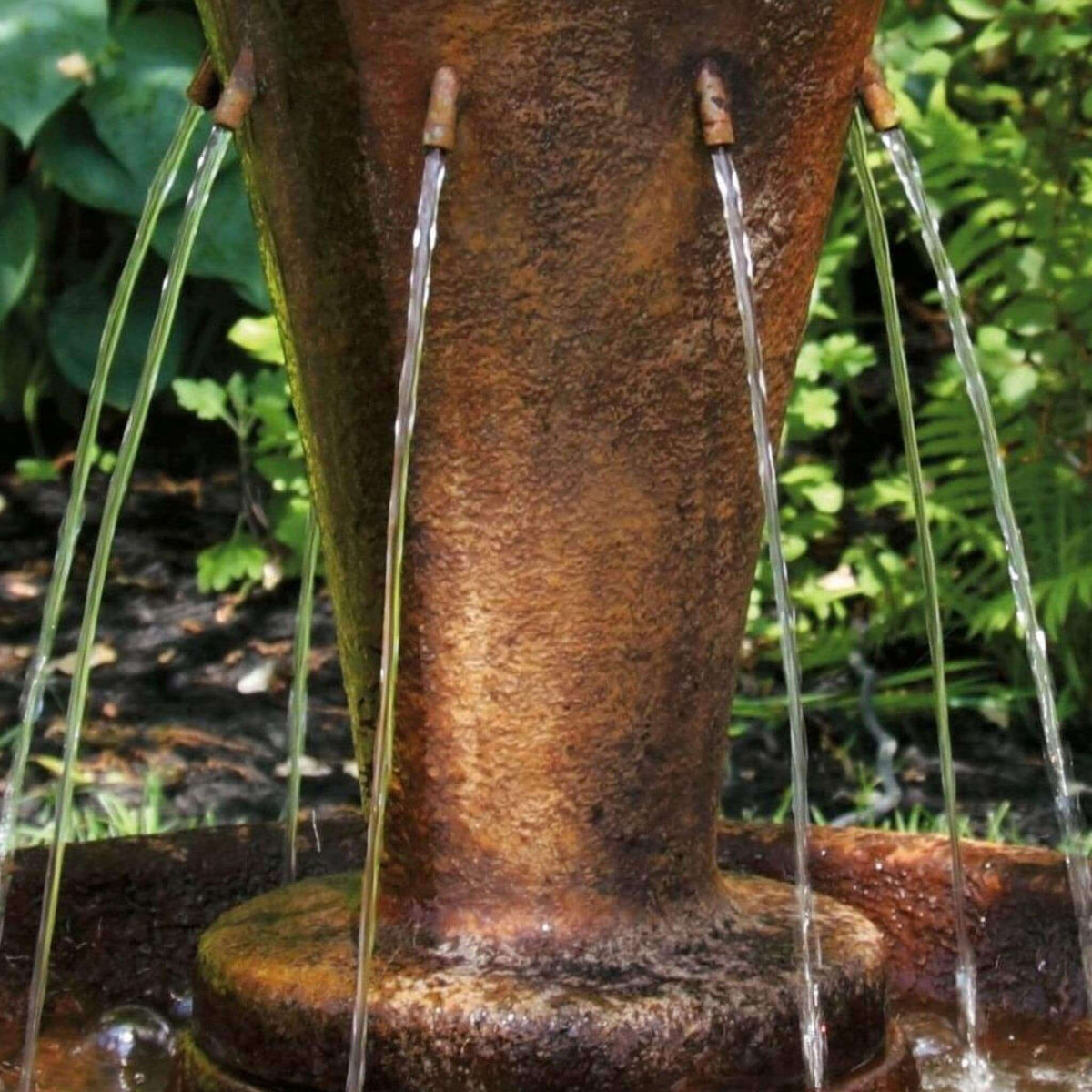 Falling Waters Concrete Fountain - Massarellis #3753