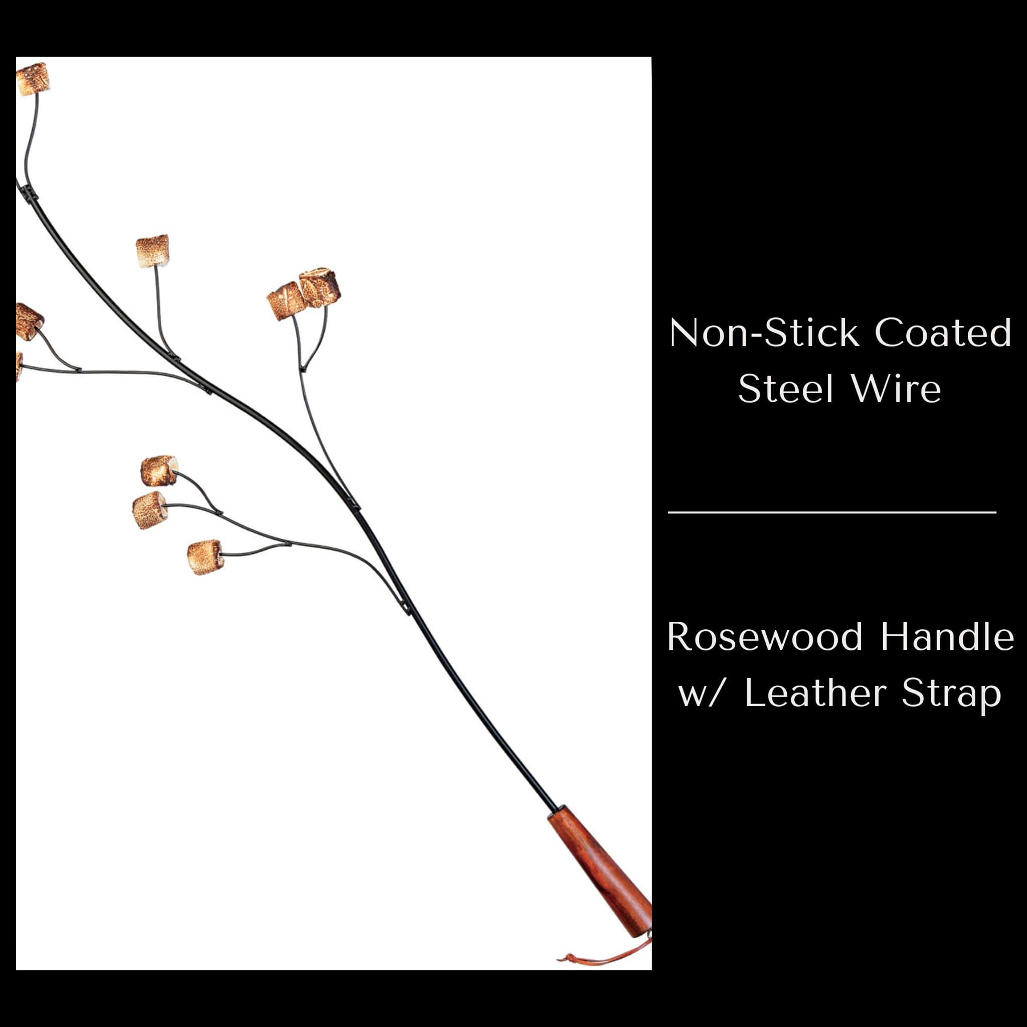 Roasting Stick for Marshmallows - Fire Pit Art