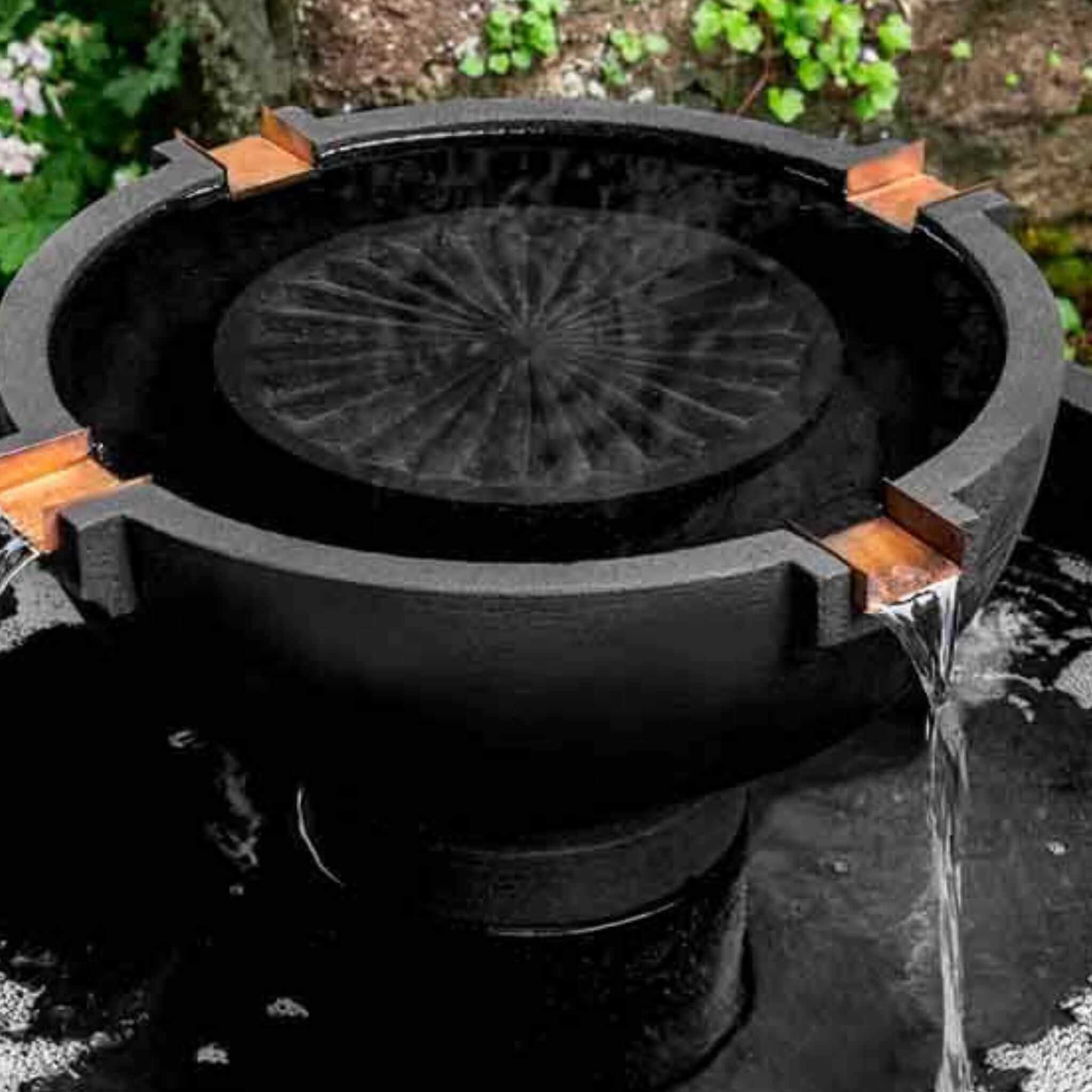 29-Inch Del Rey Concrete Fountain - Campania #FT335