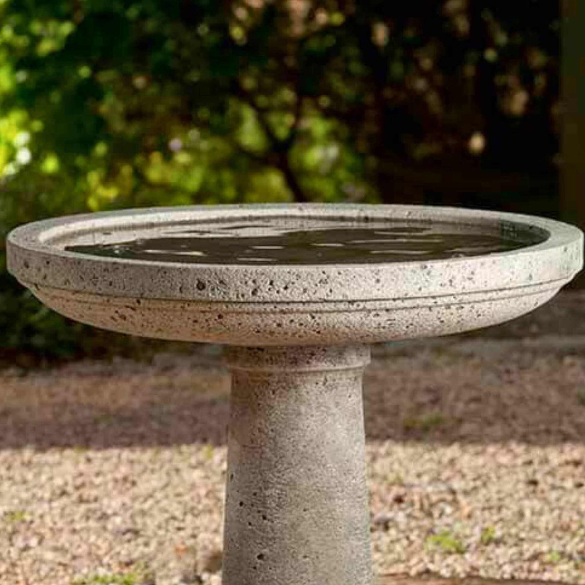 Isleboro Concrete Bird Bath - Campania #B146