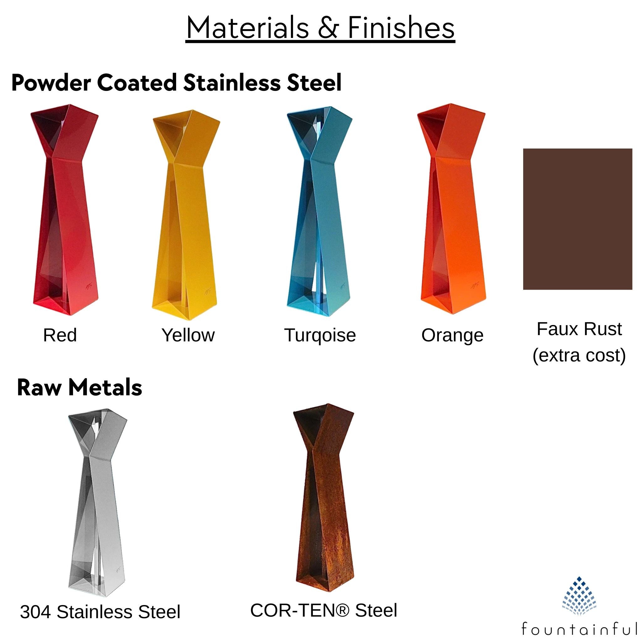 X4-Mini Modern Stainless Steel Fountain