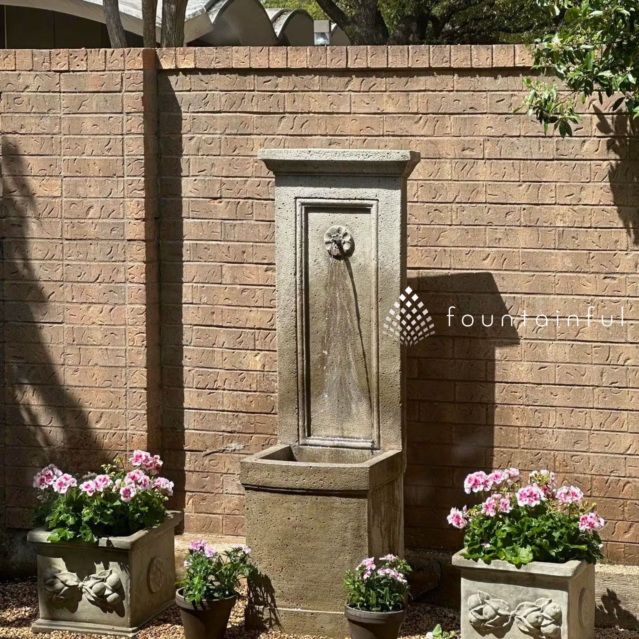 Auberge Concrete Wall Fountain - Campania #FT123