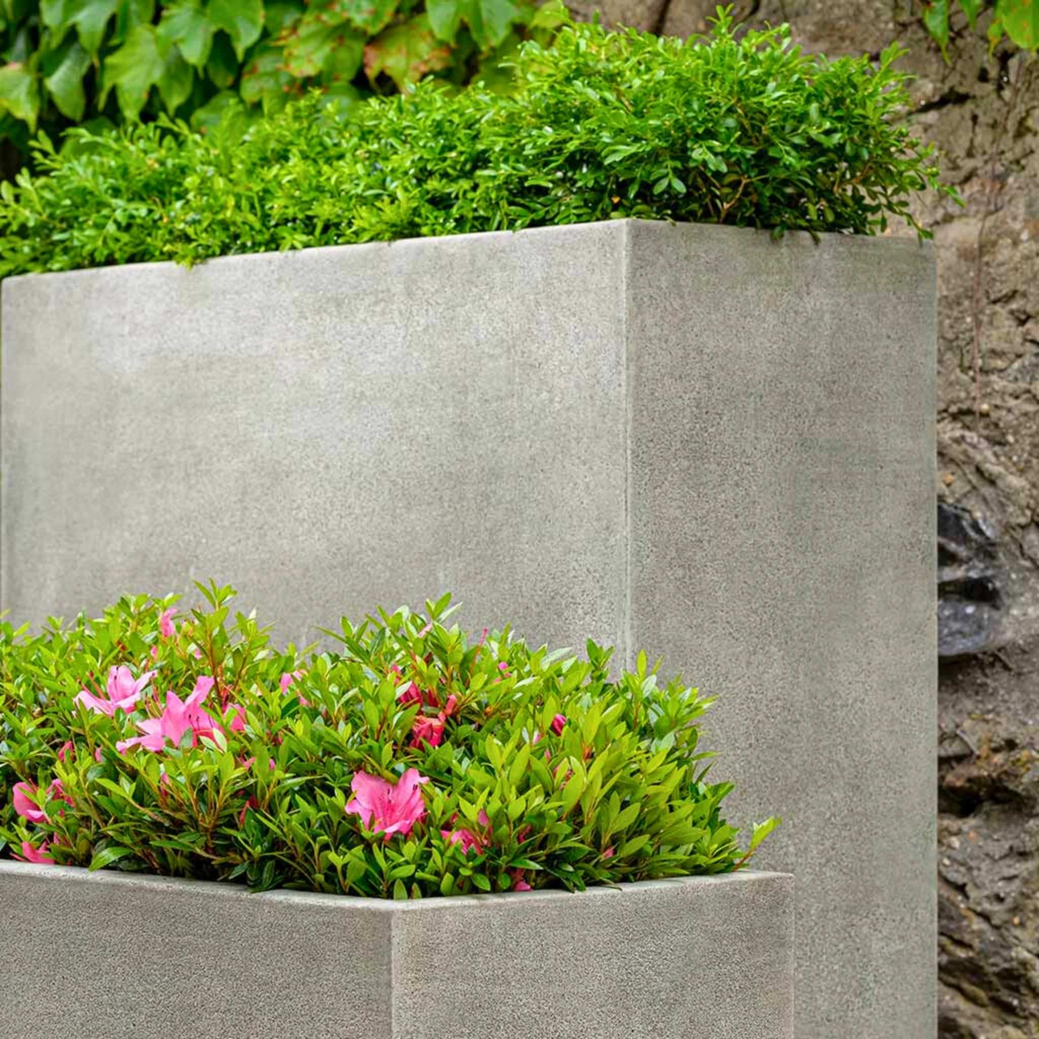 Metro Concrete Box Planters - Campania