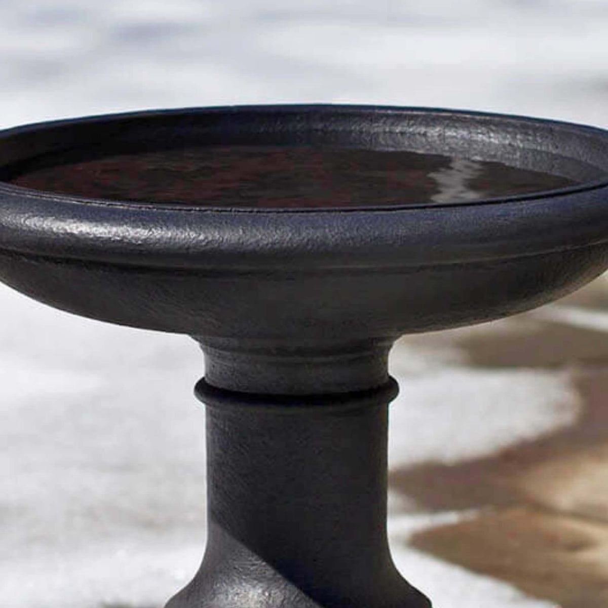 Balustrade Concrete Bird Bath - Campania #B181