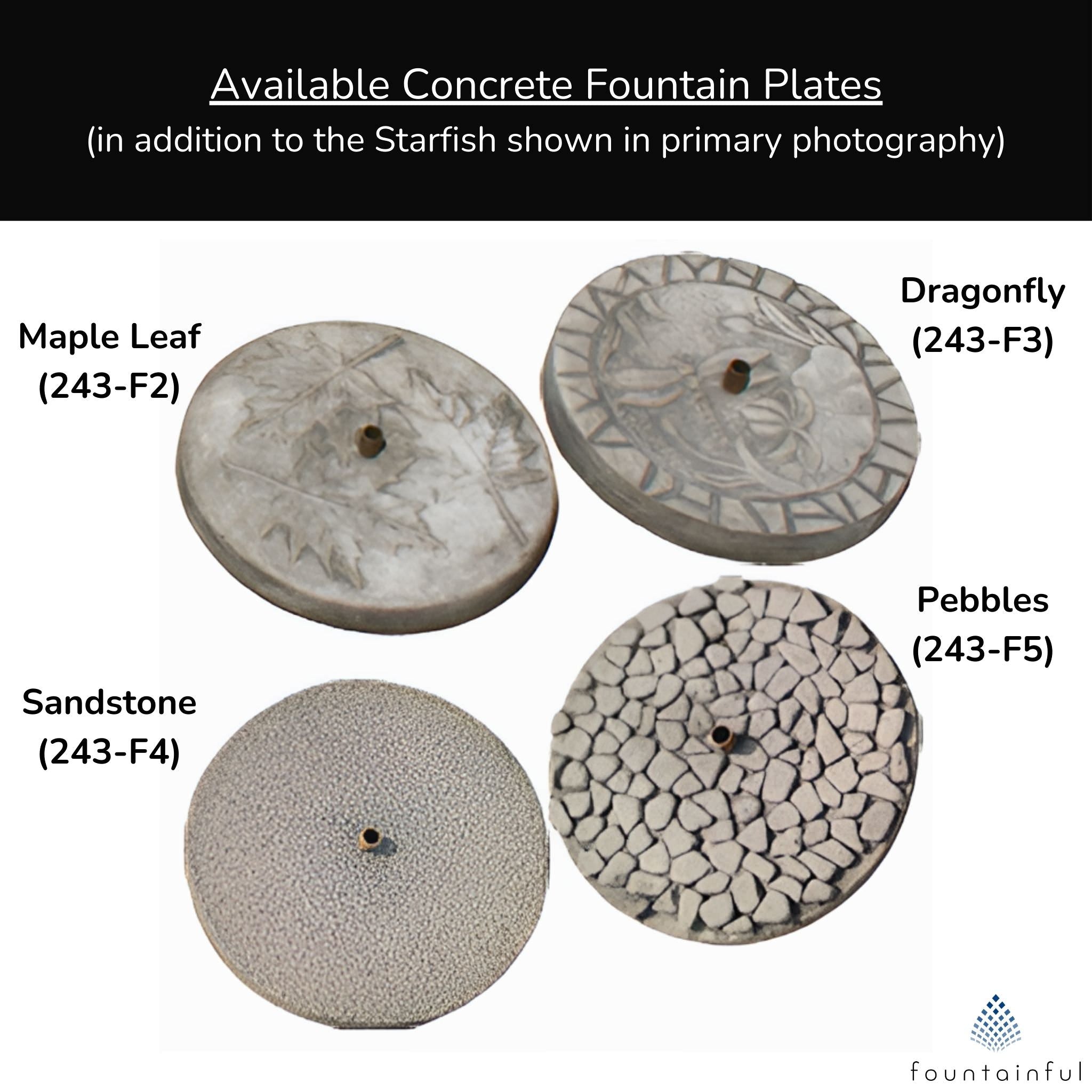 Vera Concrete Planter Fountain - Fiore #243