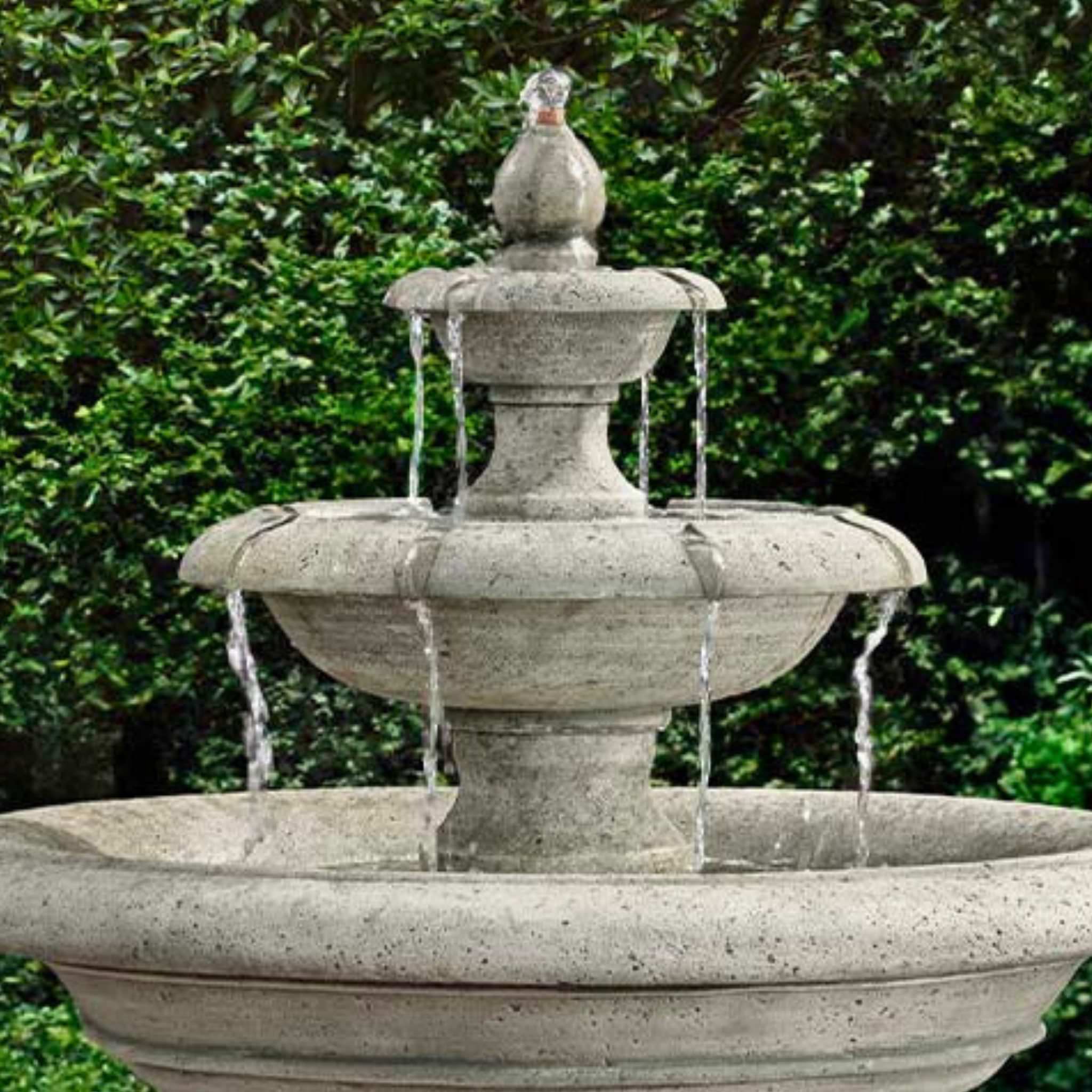 Alessia 3-Tier Concrete Fountain - Campania #FT442