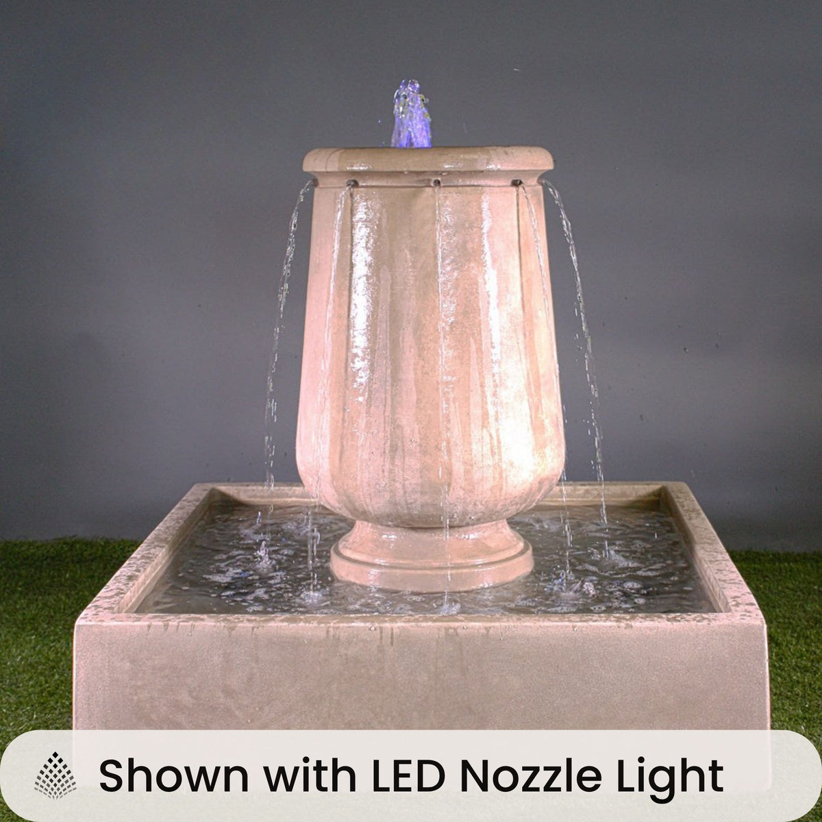 Planum Urna Concrete Fountain - Giannini #1741