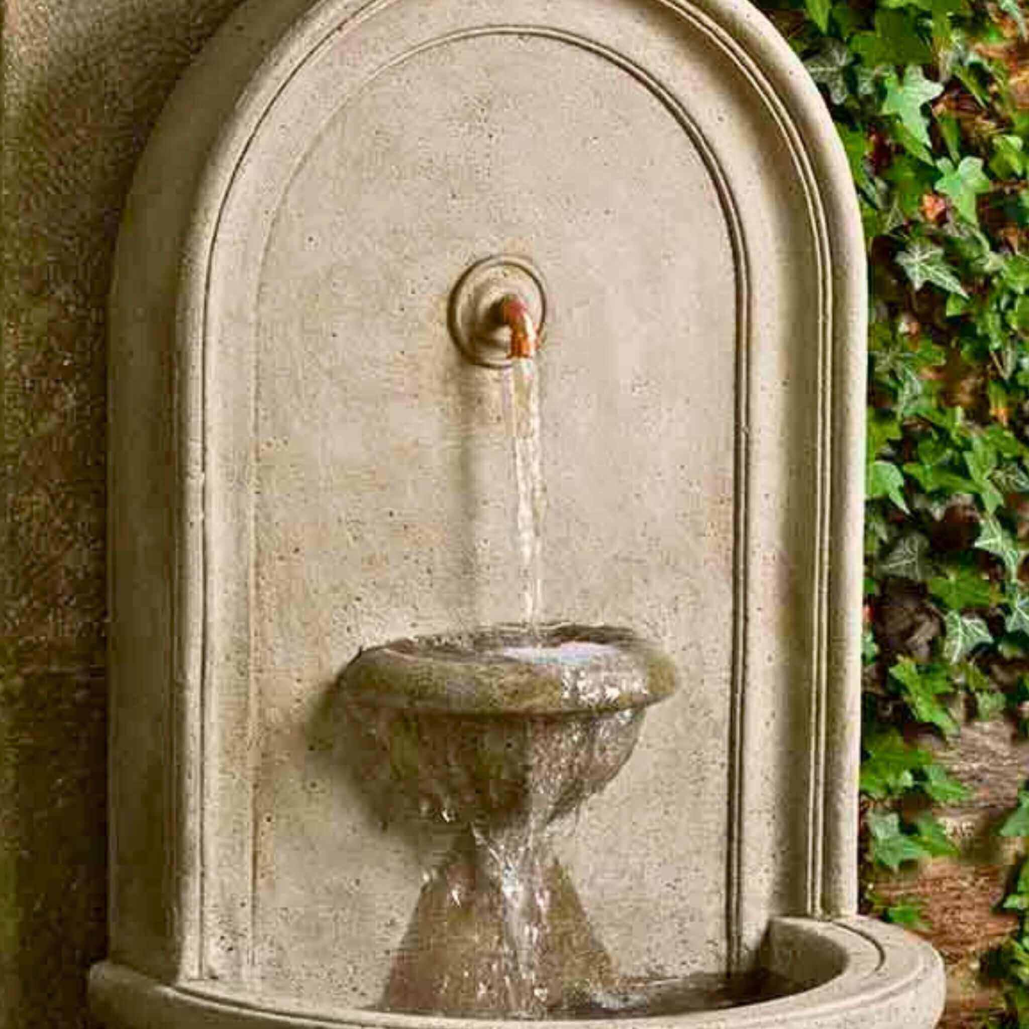 Colonna Concrete Wall Fountain - Campania #FT195