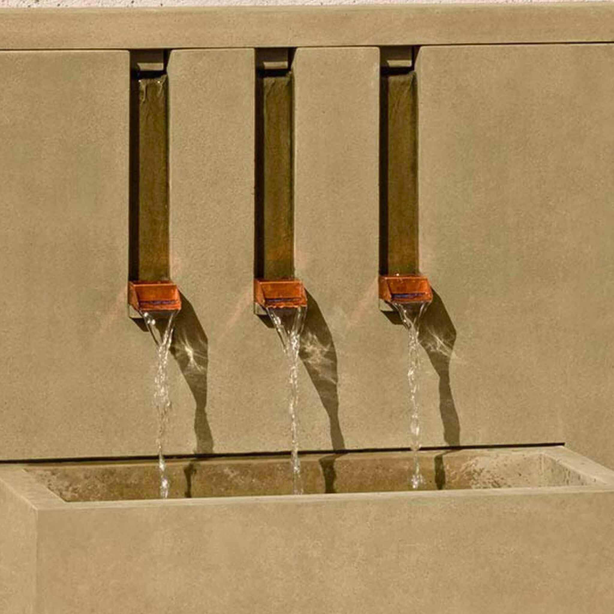 Mondrian Concrete Wall Fountain - Campania #FT379