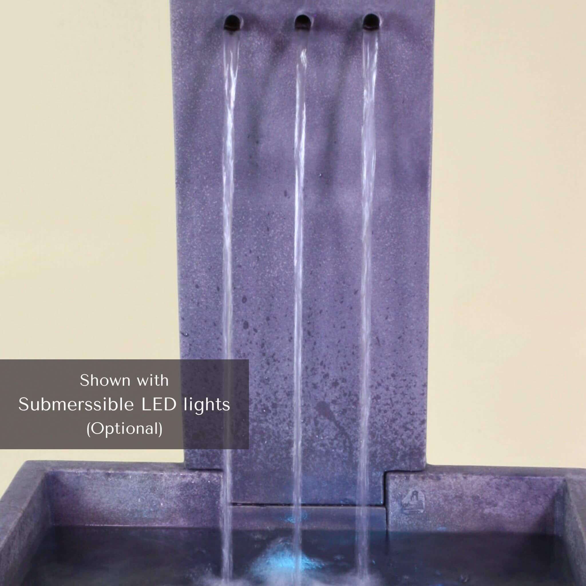 Tre Rame Concrete Wall Fountain - Giannini #1766