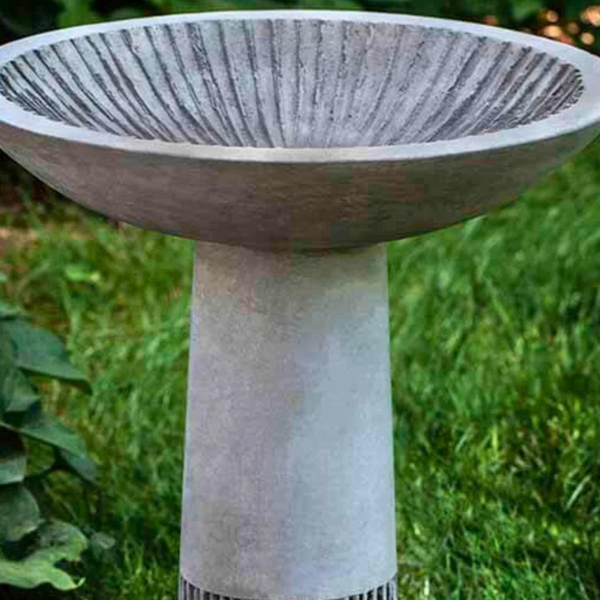Equinox Concrete Bird Bath - Campania #B159