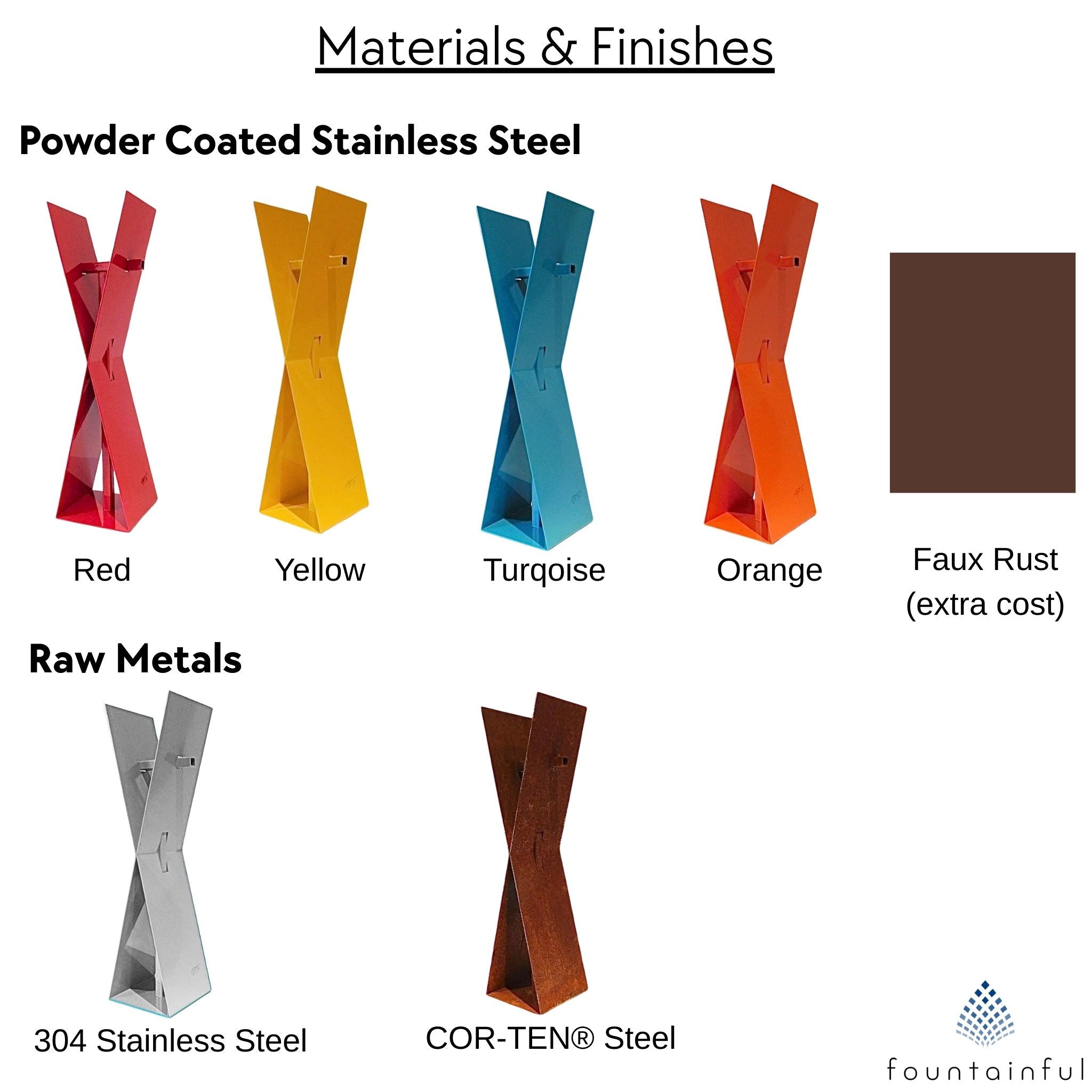 X1-Mini Modern Stainless Steel Fountain