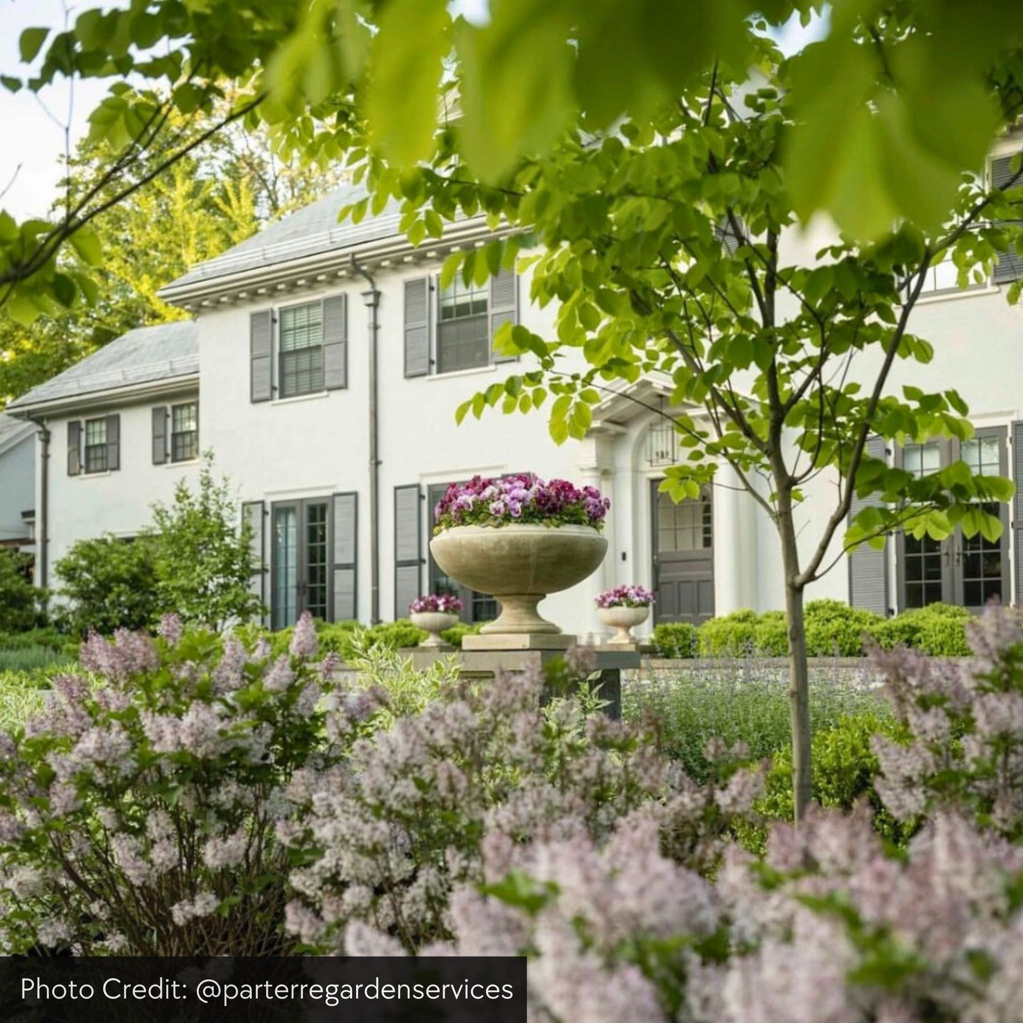 Jensen Small Concrete Urn Planter - Campania #P703