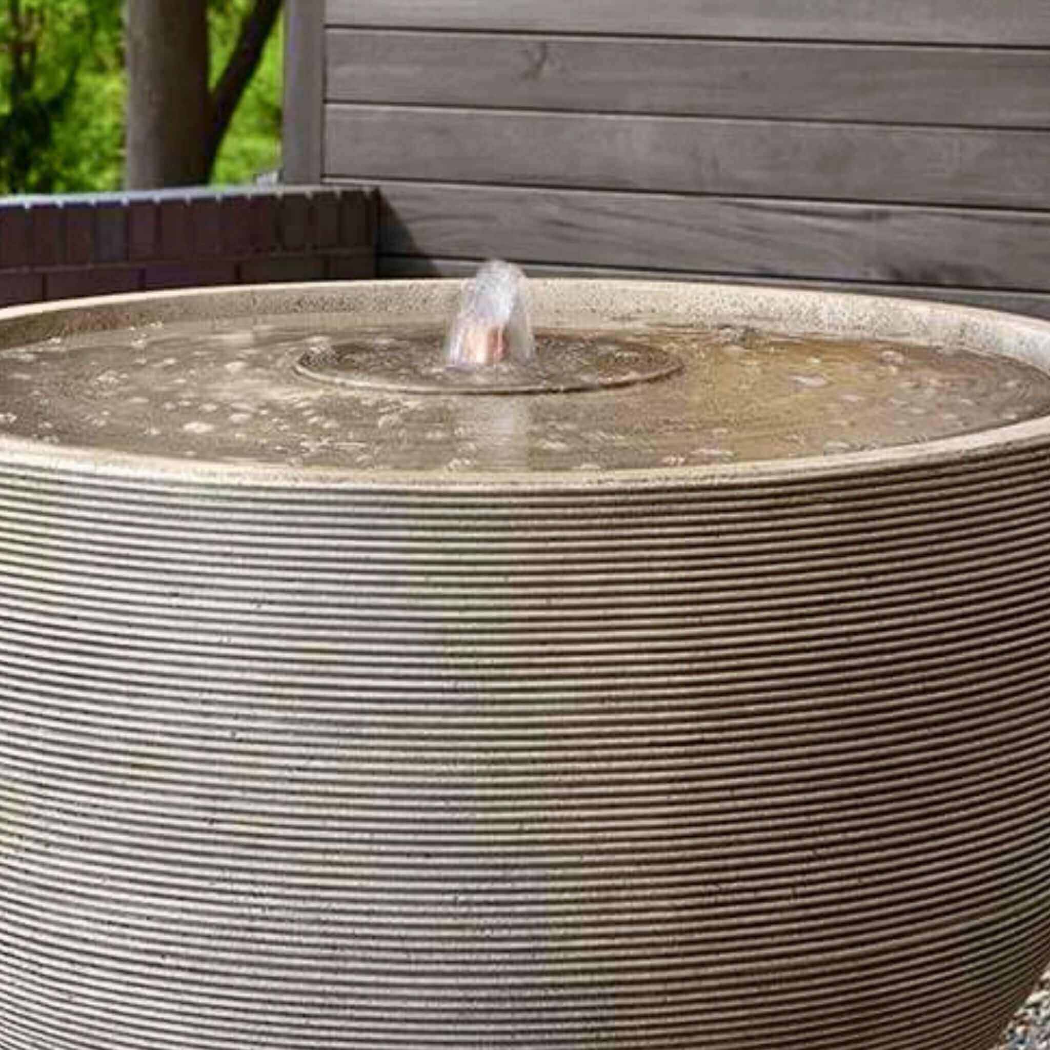 Alta Girona Concrete Bowl Fountain - Campania #FT395