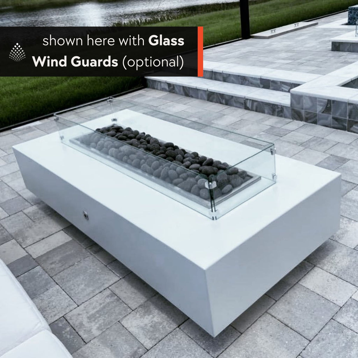 Coronado Steel Gas Fire Pit - The Outdoor Plus