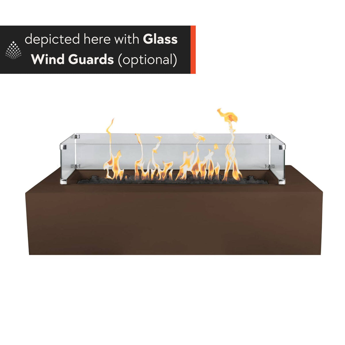 Regal Steel Gas Fire Pit - The Outdoor Plus