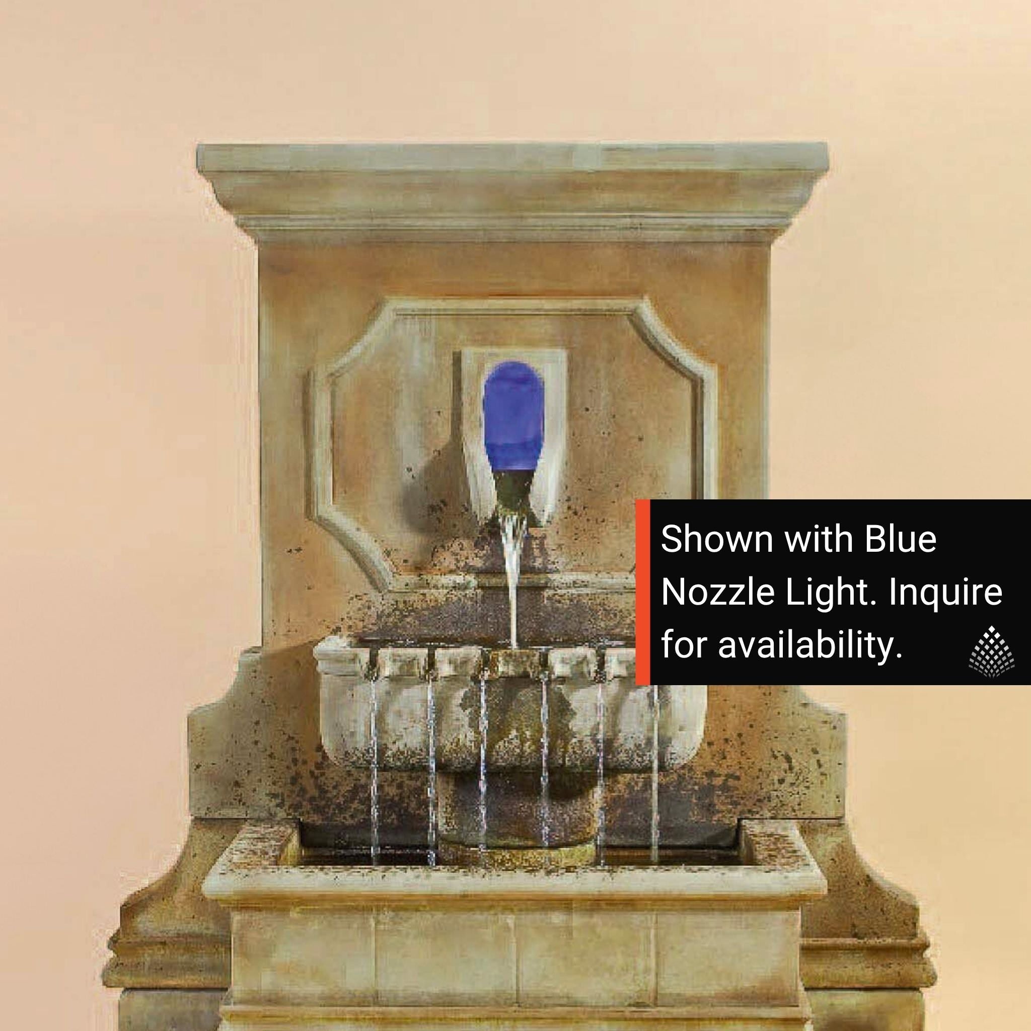 Savona Concrete Wall Fountain w/Legs - Giannini #1546