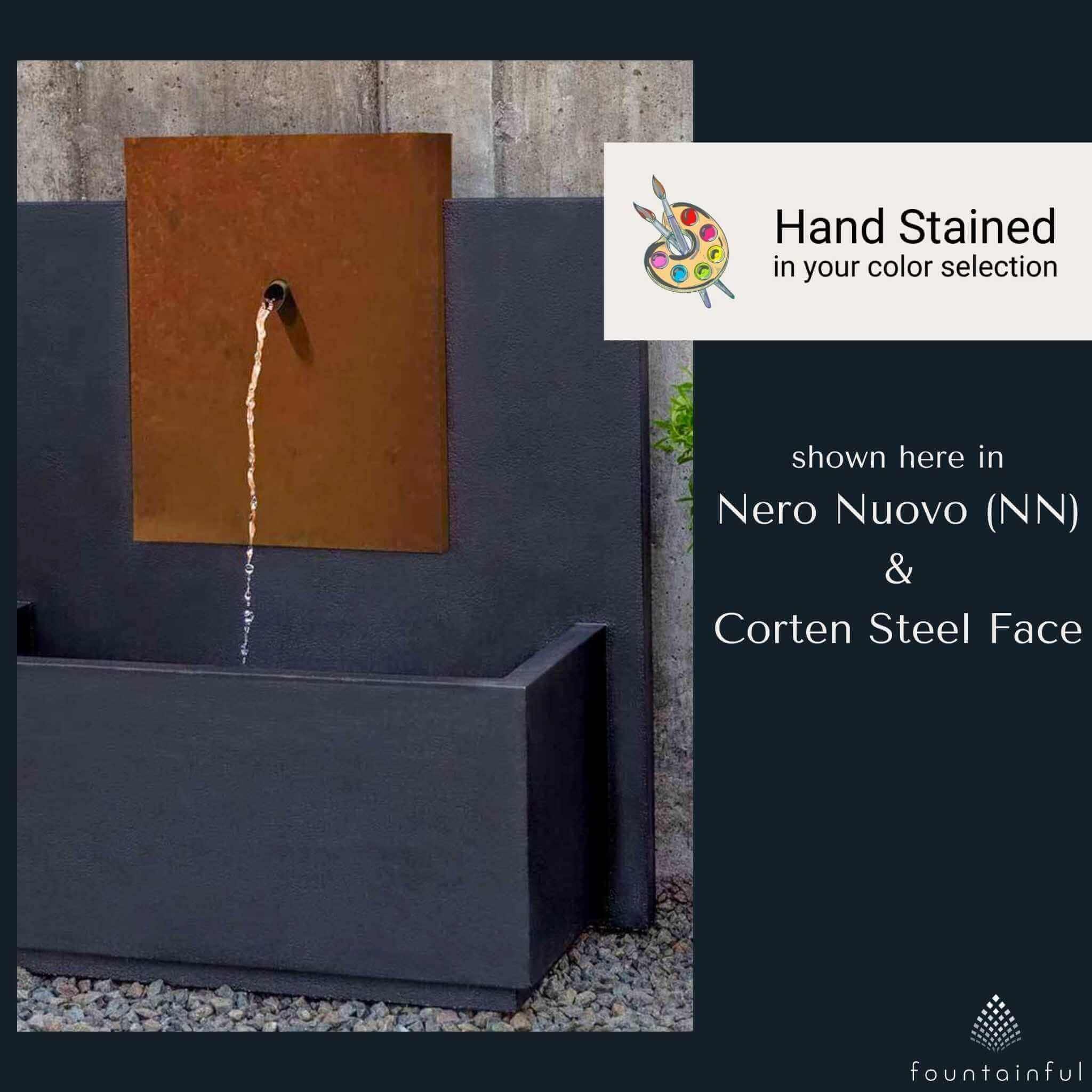 The MC3 Concrete Wall Fountain - Campania #FT333